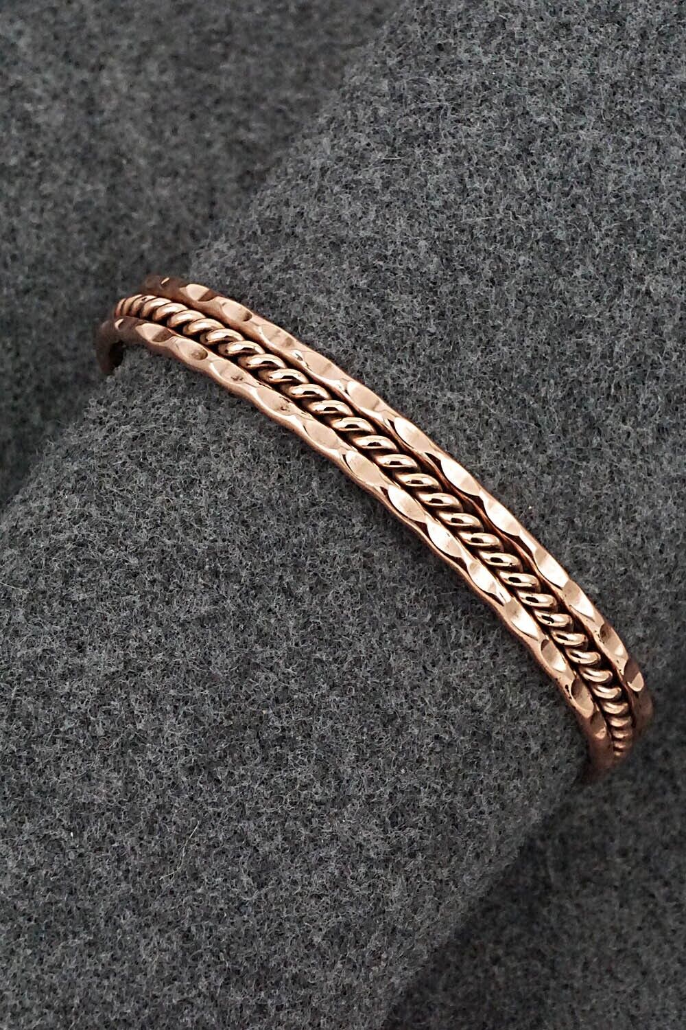 Copper Bracelet - Elaine Tahe