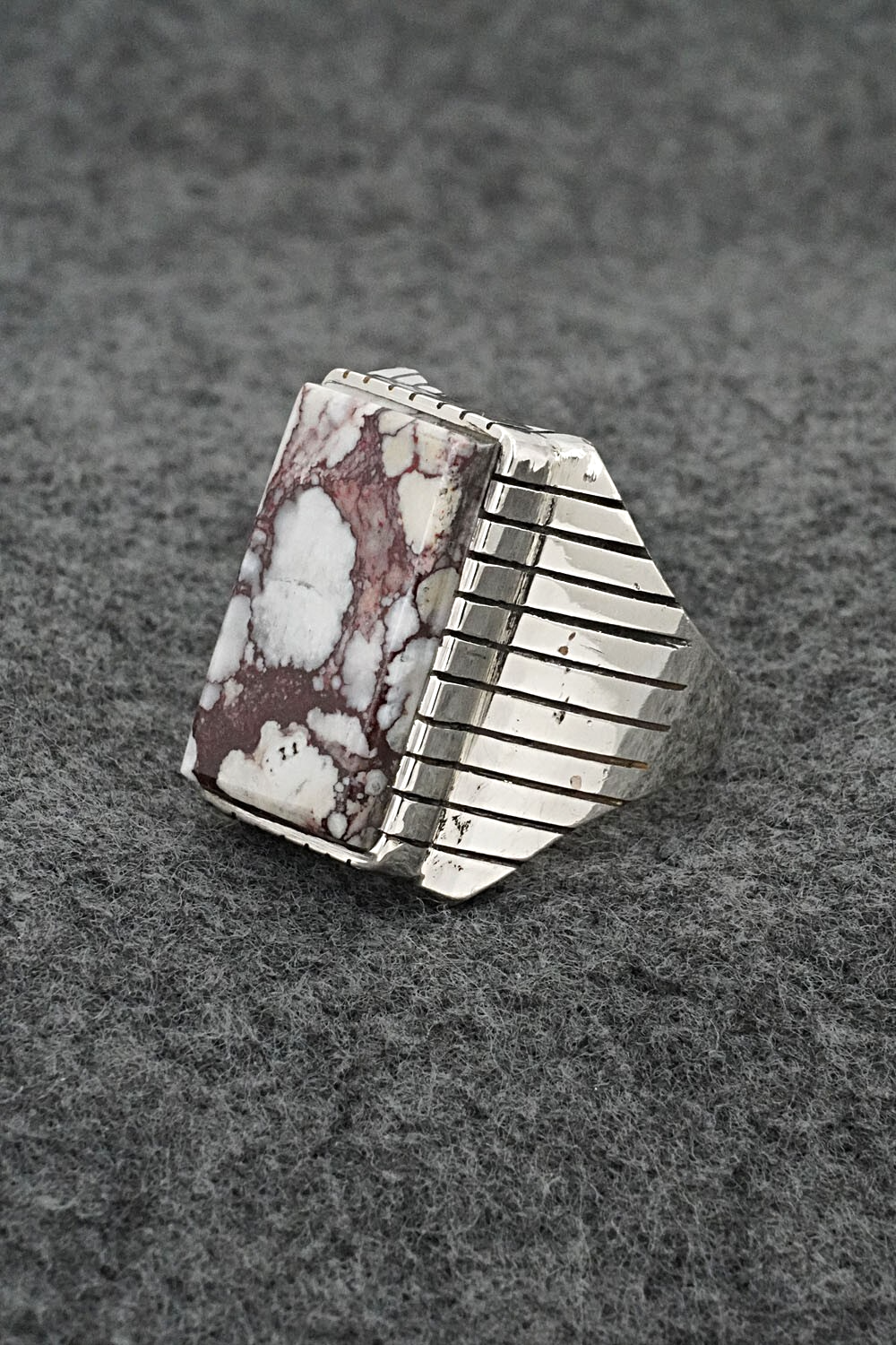 Wild Horse & Sterling Silver Ring - Trevor Jack - Size 10