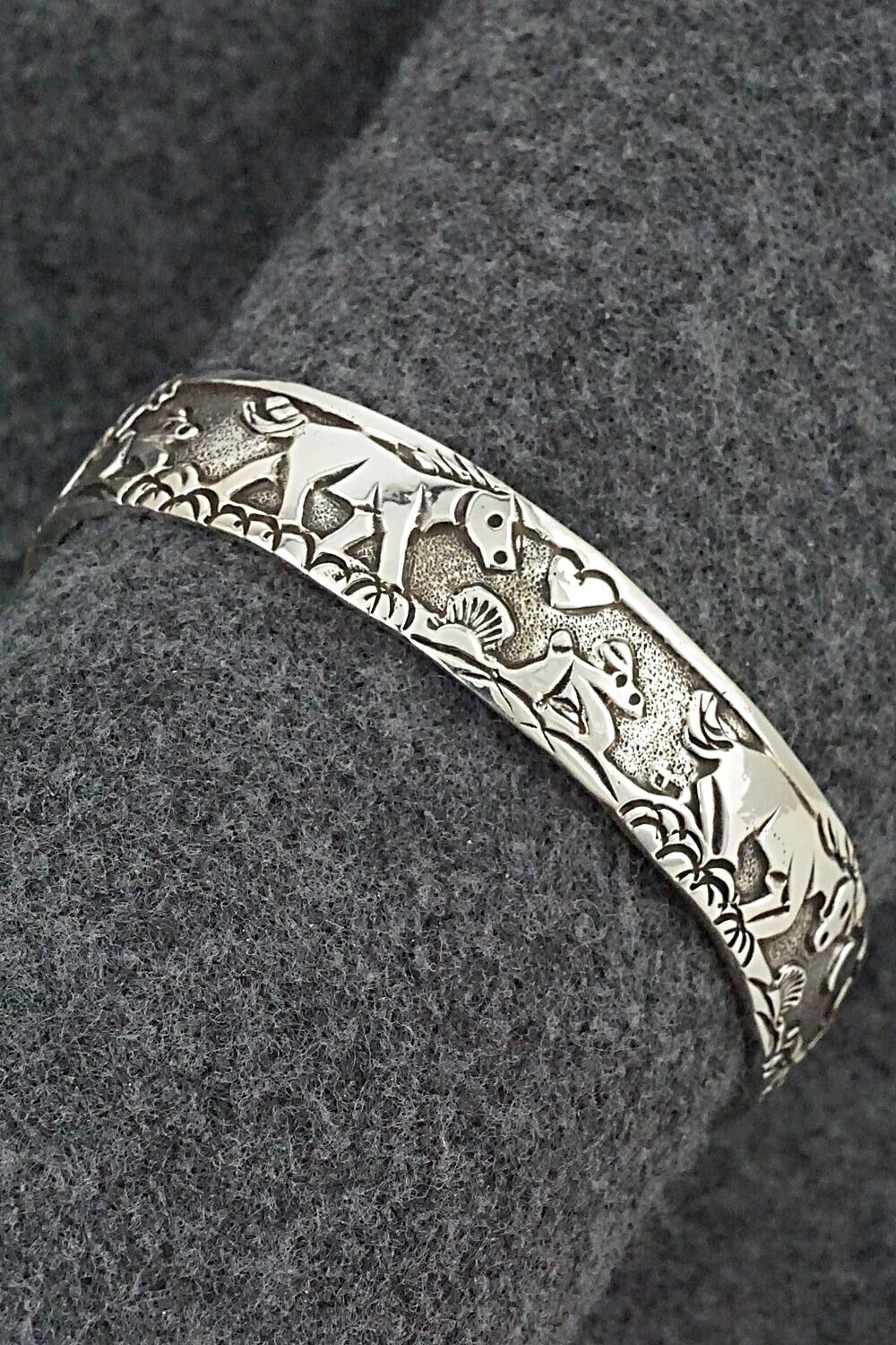 Sterling Silver Bracelet - Lloyd Becenti