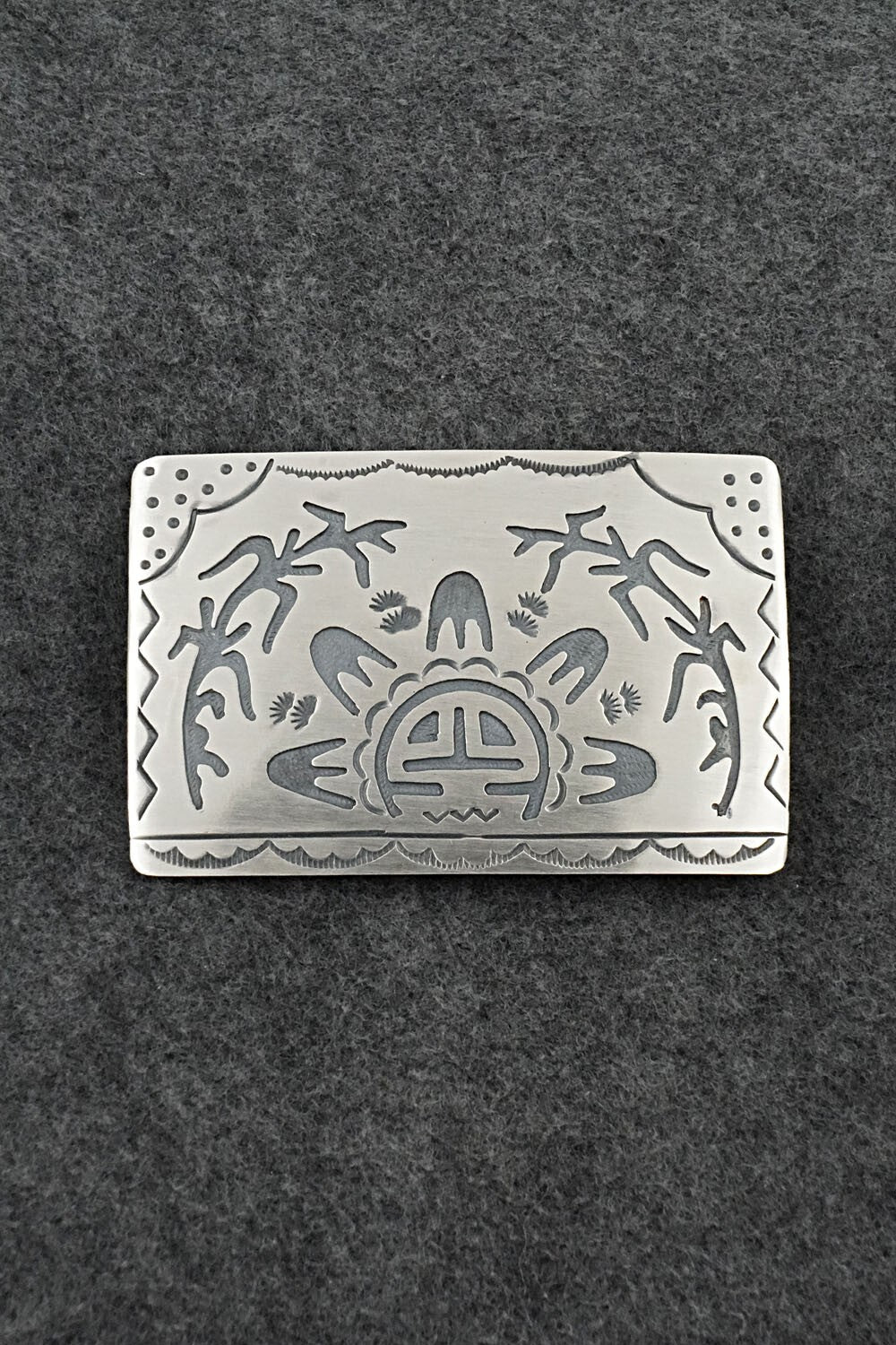 Sterling Silver Belt Buckle - Ralph Bia Jr.