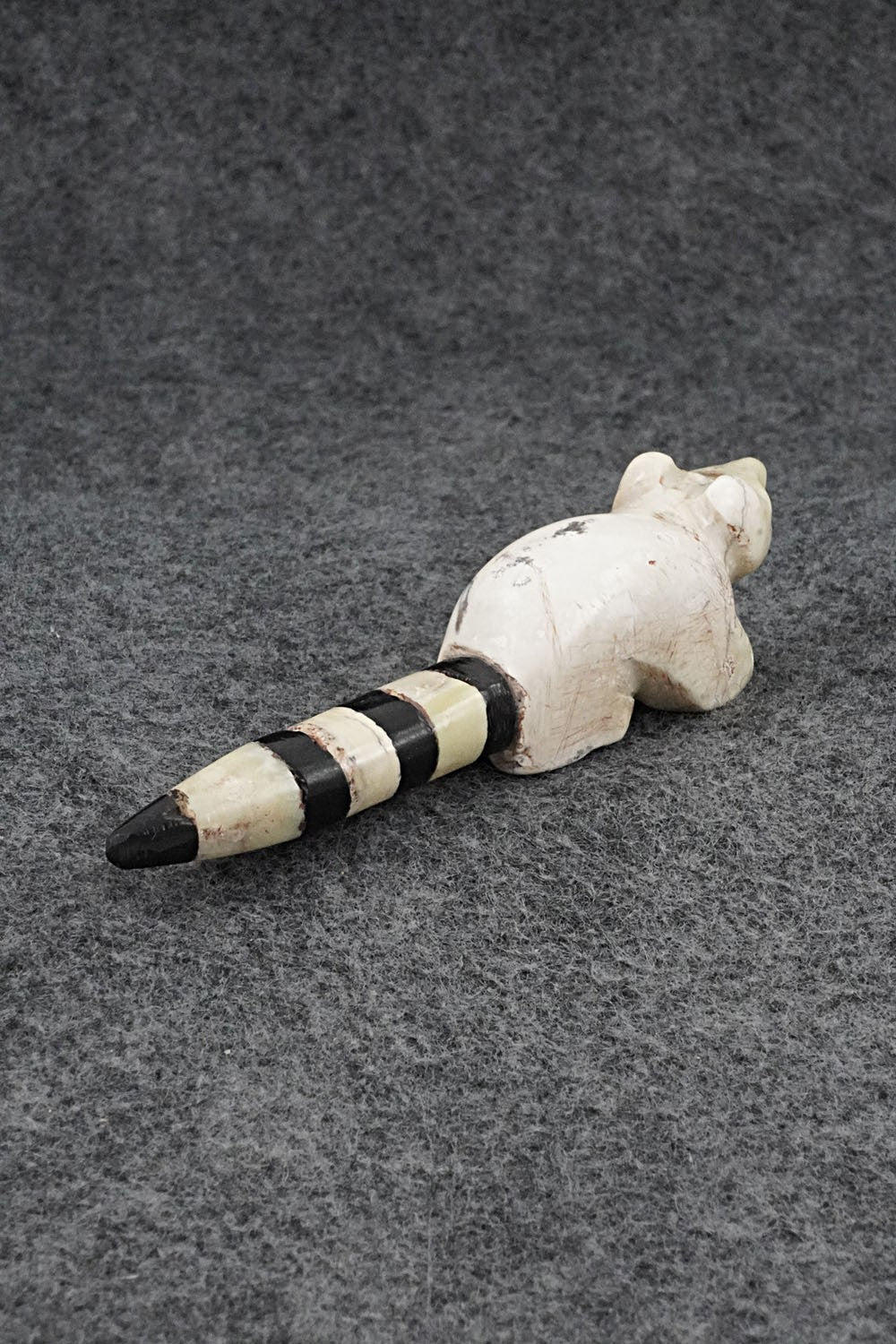 Raccoon Zuni Fetish Carving - Justin Red Elk