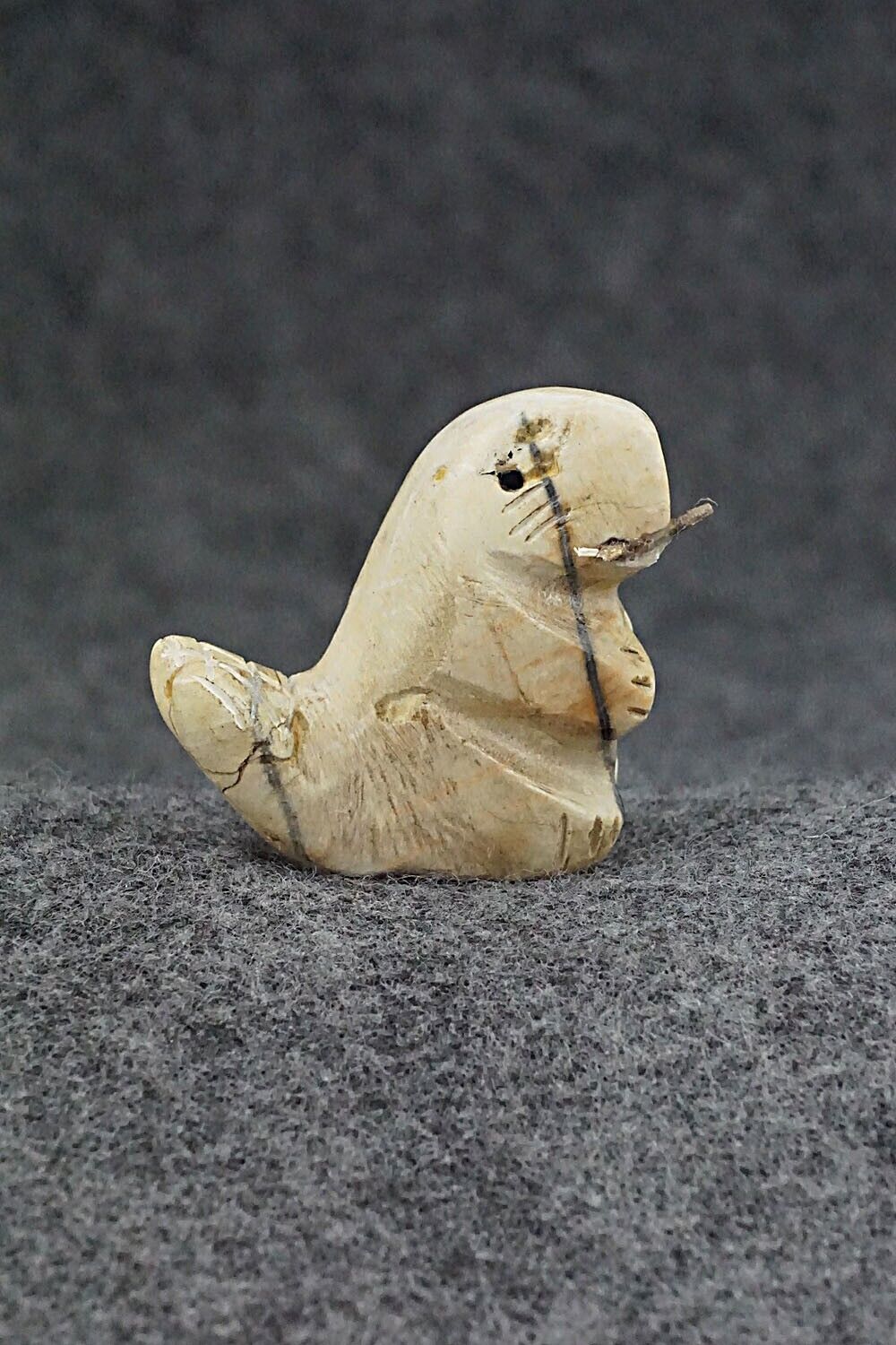 Beaver Zuni Fetish Carving - Justin Red Elk