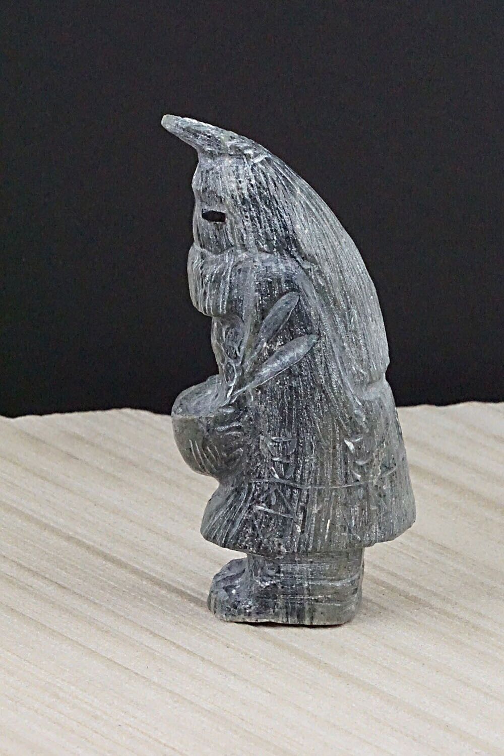 Corn Maiden Zuni Fetish Carving - Derrick Kaamasee