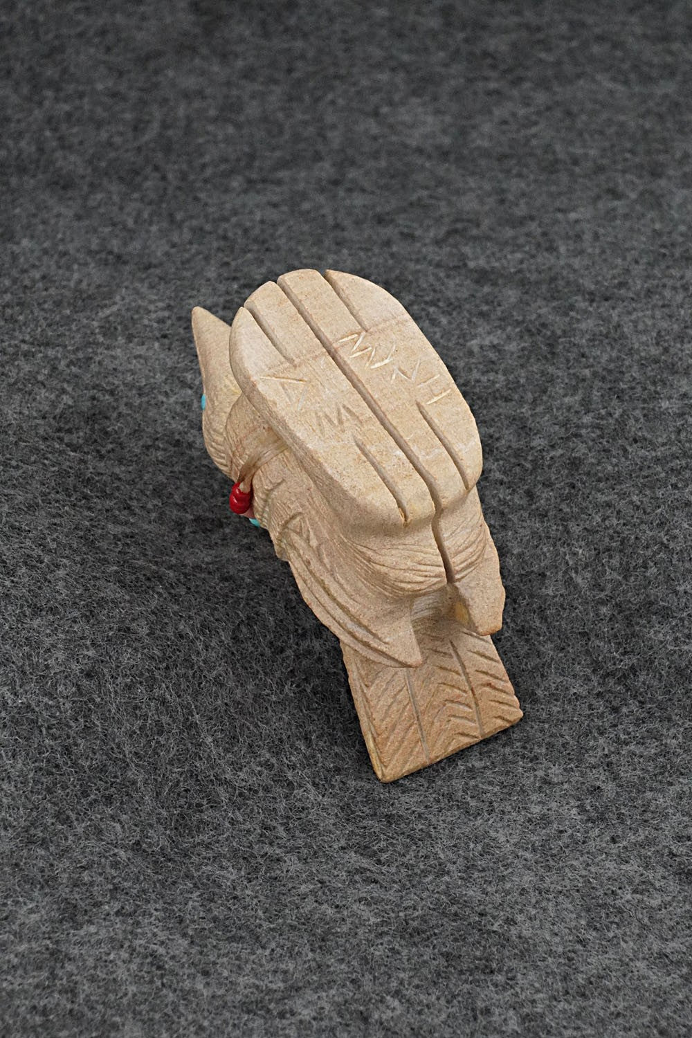 Roadrunner Zuni Fetish Carving - Douglas Martza