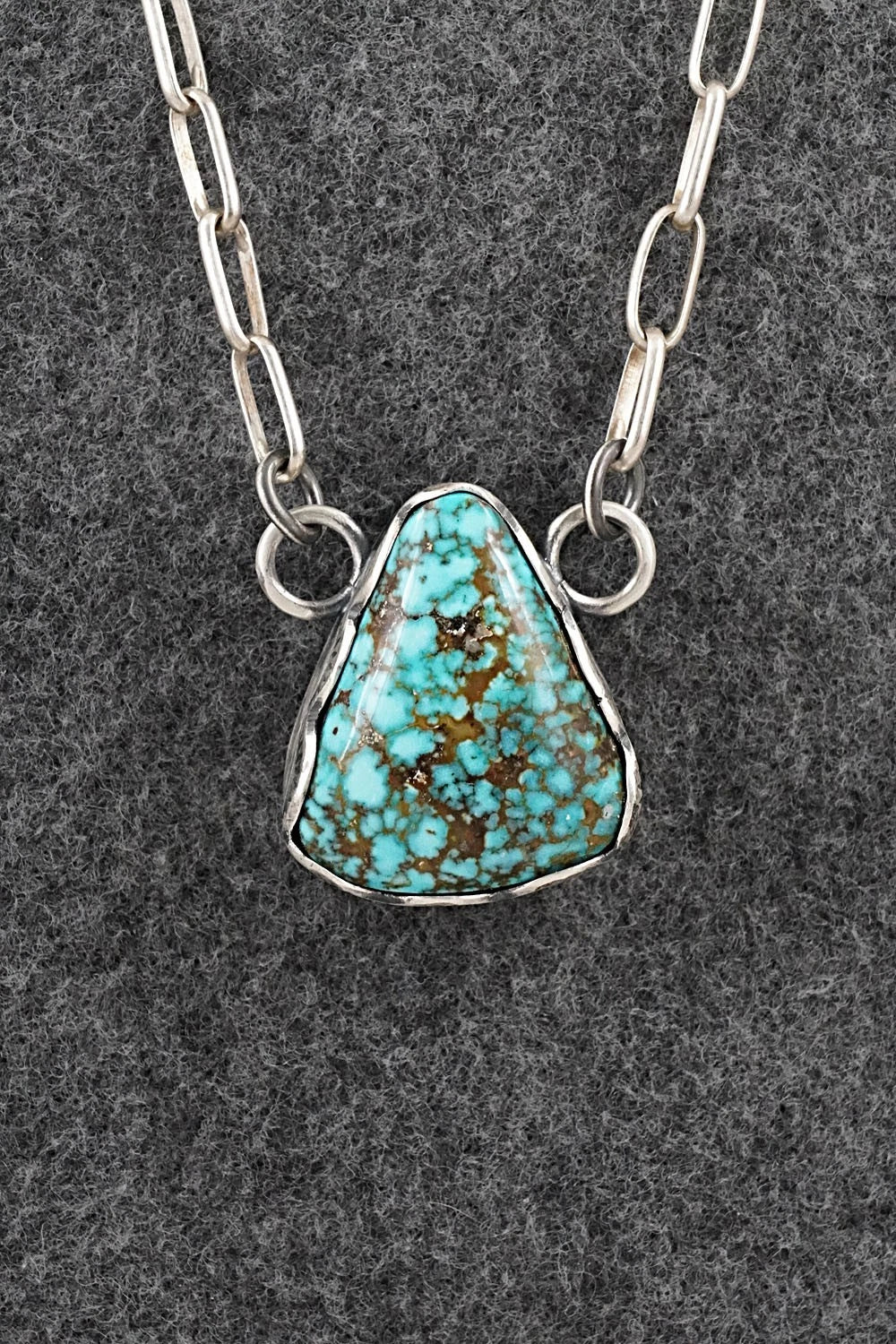 Turquoise & Sterling Silver Necklace - Randy Boyd
