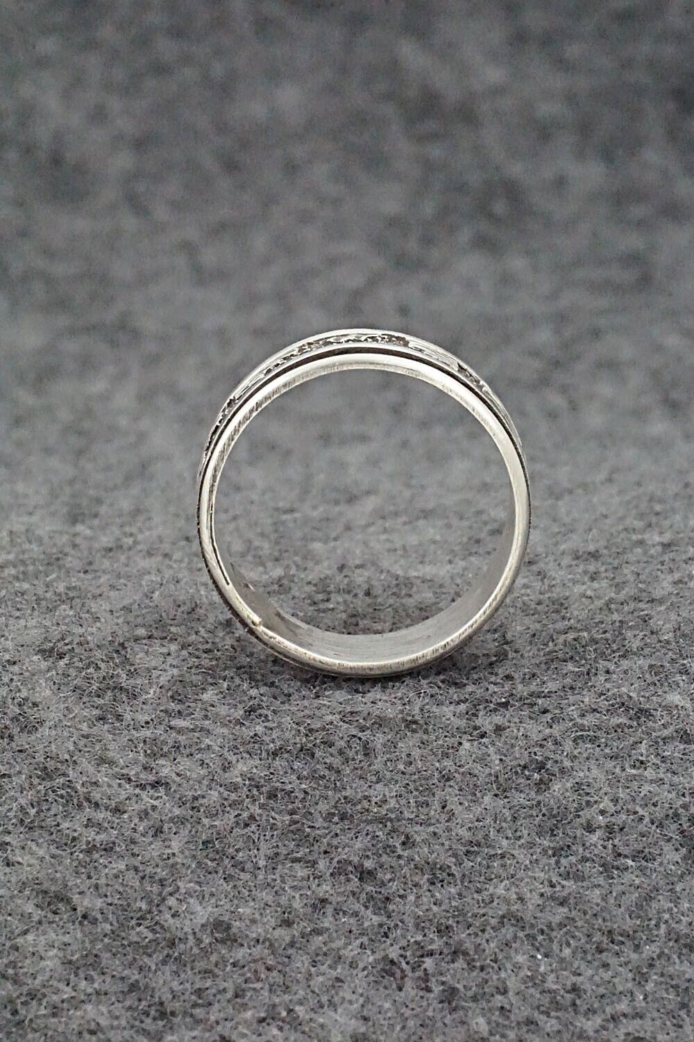 Sterling Silver Spinner Ring - Elaine Becenti - Size 10.75