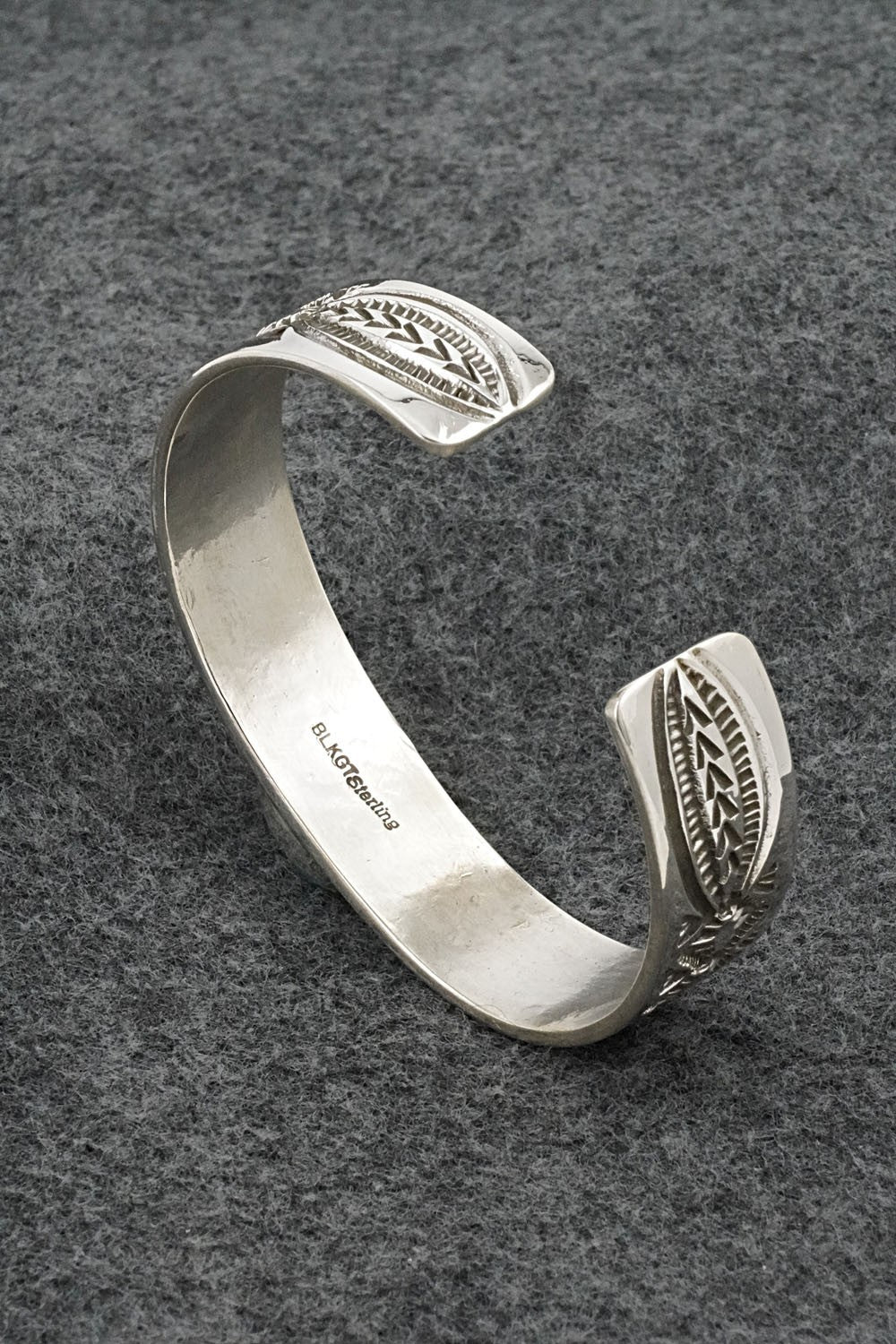 Turquoise & Sterling Silver Bracelet - Arnold Blackgoat