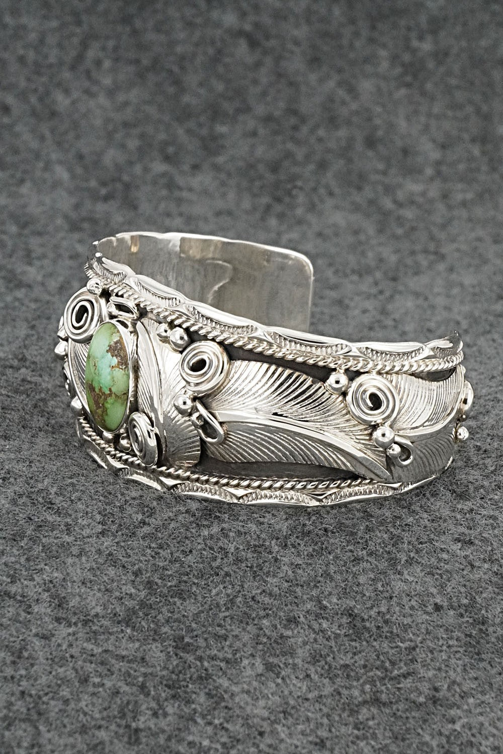 Turquoise & Sterling Silver Bracelet - Darrell Morgan