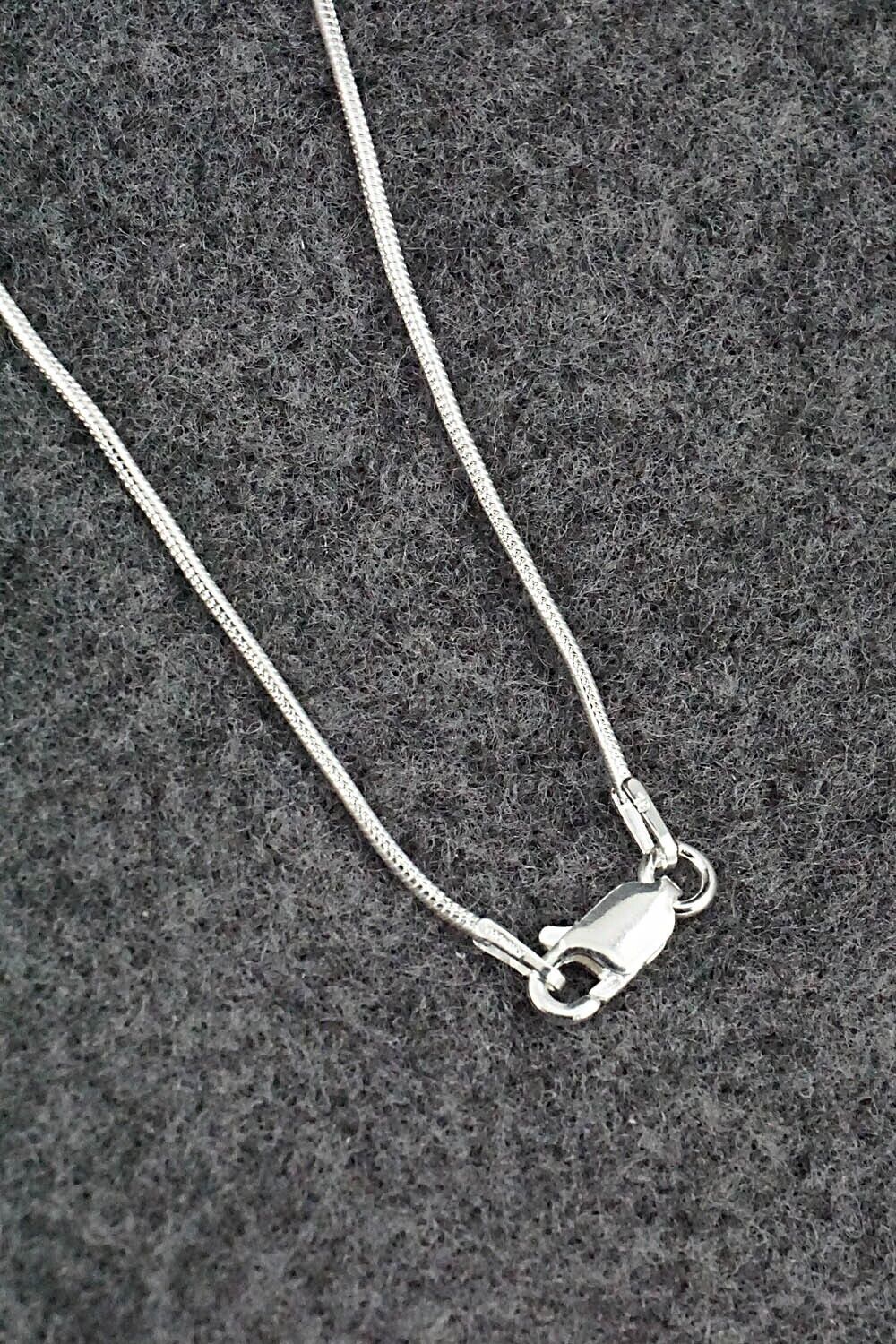 Sterling Silver Chain Necklace - Sterling Silver 16"