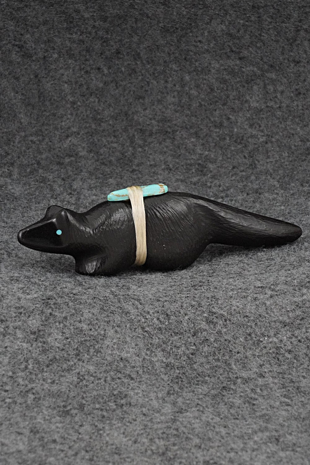 Wolf Zuni Fetish Carving - Herbert Halate
