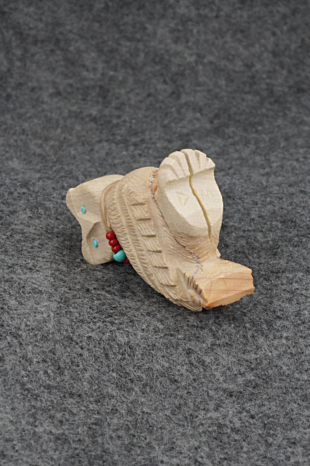 Owl Zuni Fetish Carving - Douglas Martza
