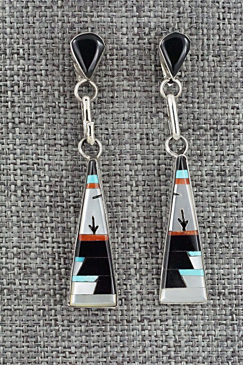 Multi-Stone & Sterling Silver Earrings - Jason Bobelu