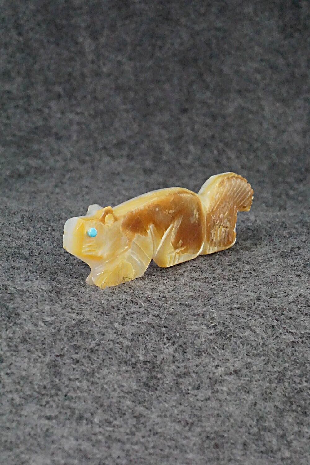 Squirrel Zuni Fetish Carving - Danette Laate