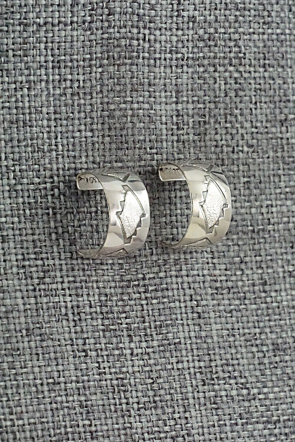 Sterling Silver Hoop Earrings - Nora Ashley