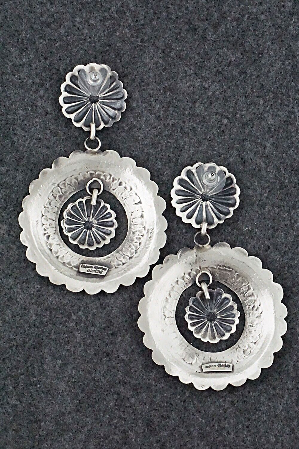 Sterling Silver Earrings - Eugene Charley