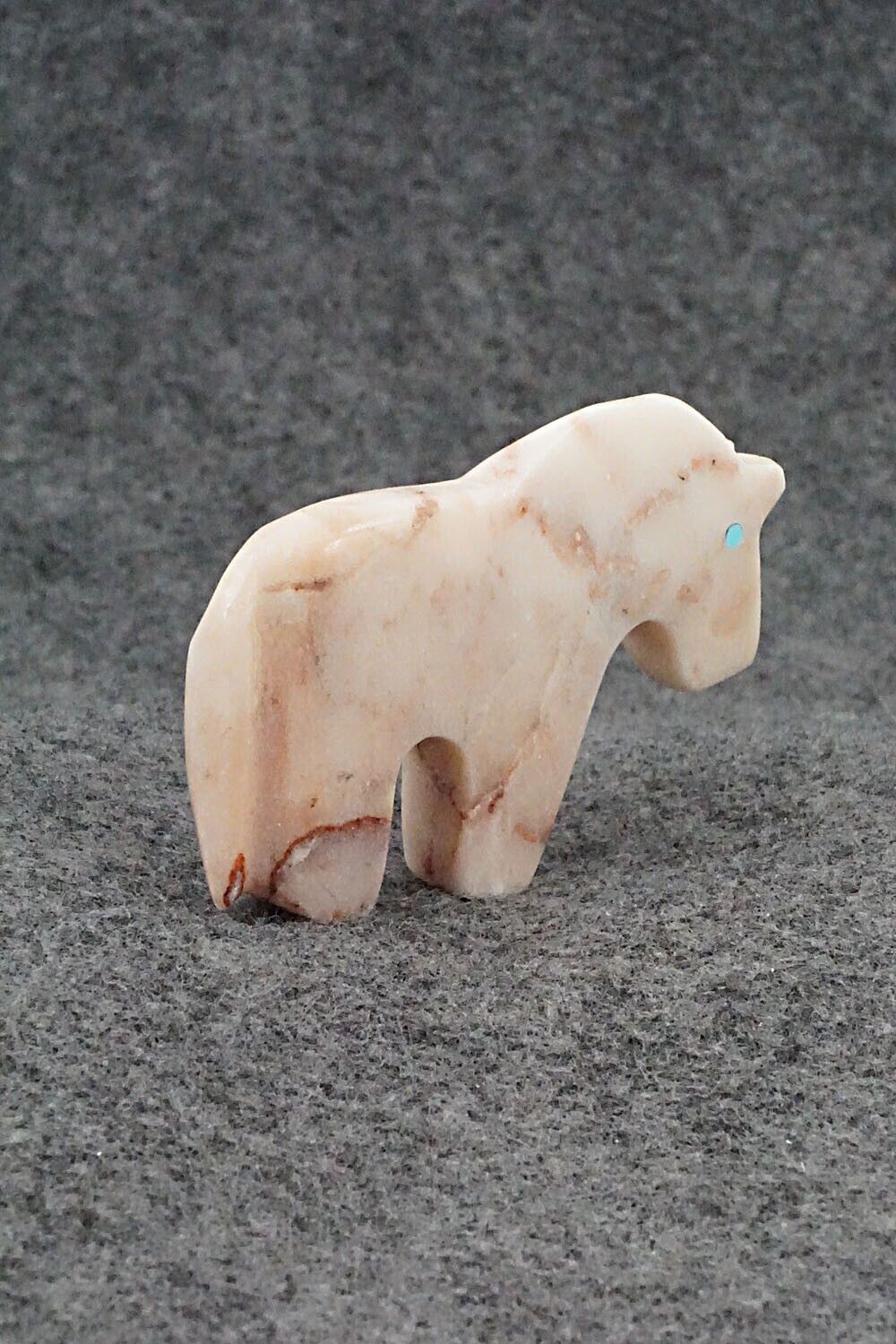 Horse Zuni Fetish Carving - Bernard Laiwakete