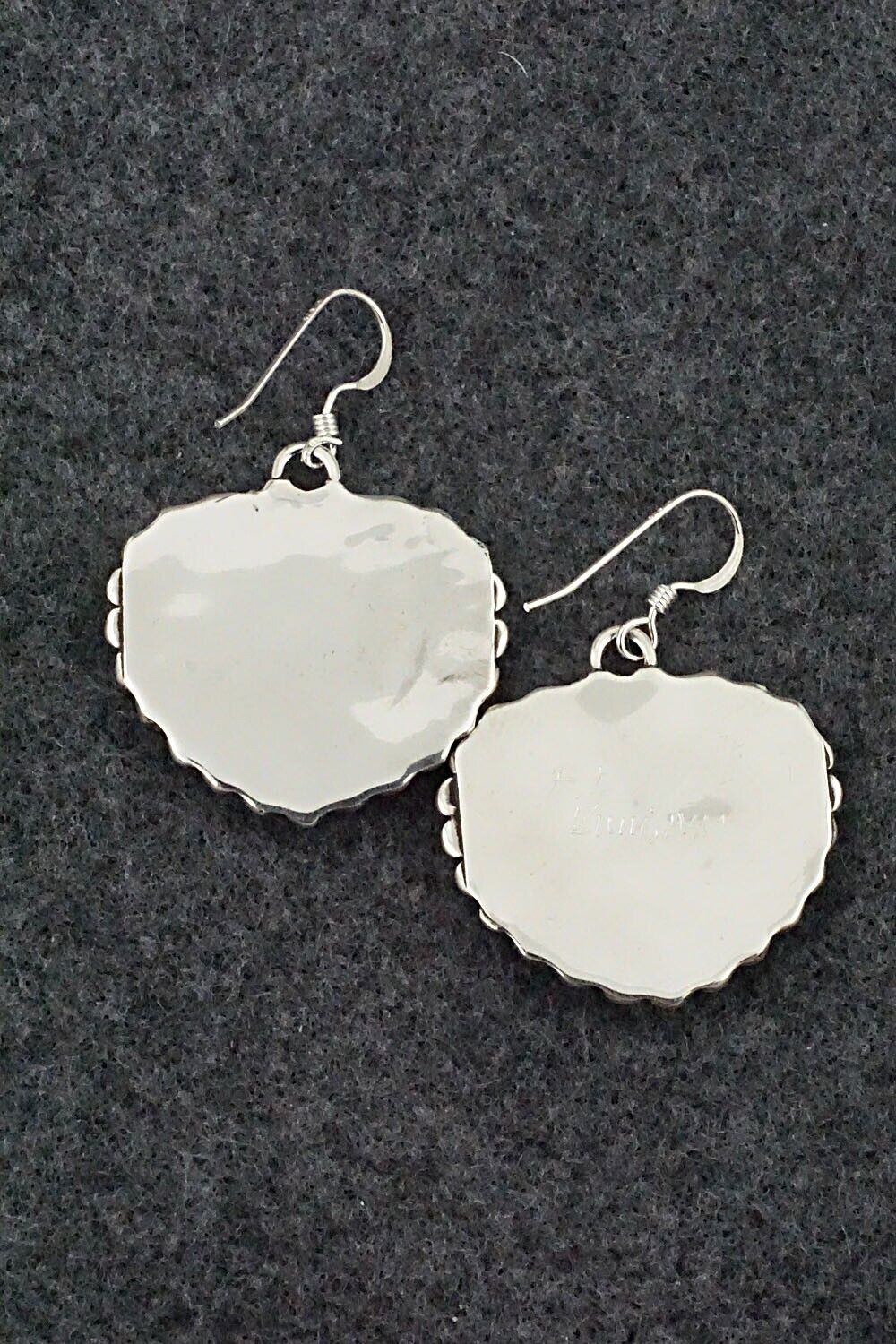 Turquoise & Sterling Silver Earrings - Faye Lowsayatee