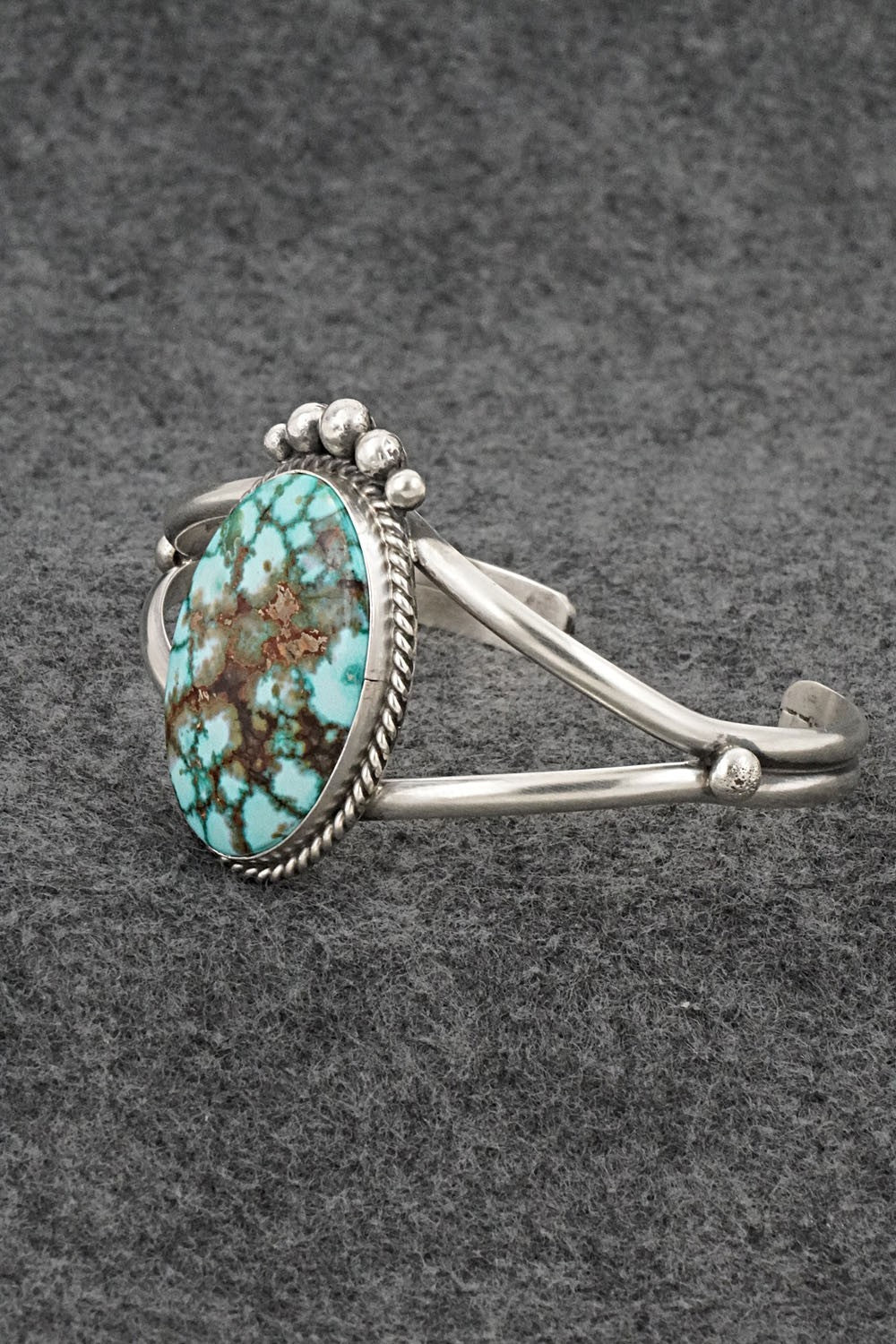 Turquoise & Sterling Silver Bracelet - Rena Begay