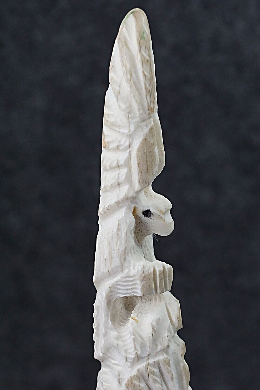 Eagles and Snake Zuni Fetish Carving - Jerrold Lahaleon