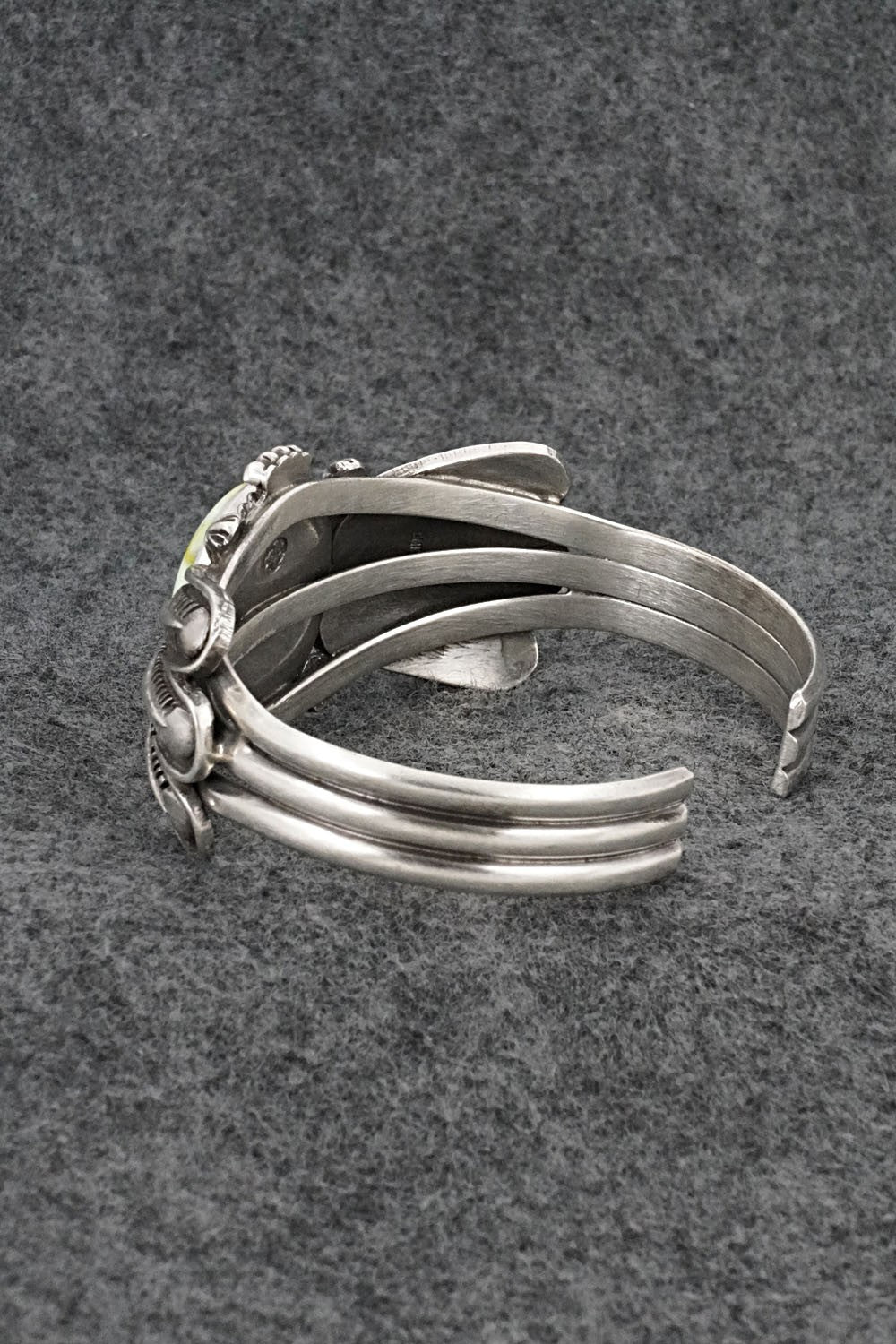 Variscite & Sterling Silver Bracelet - Daniel Benally