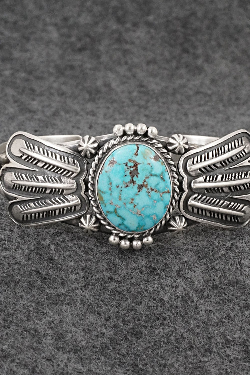 Turquoise & Sterling Silver Bracelet - Daniel Benally