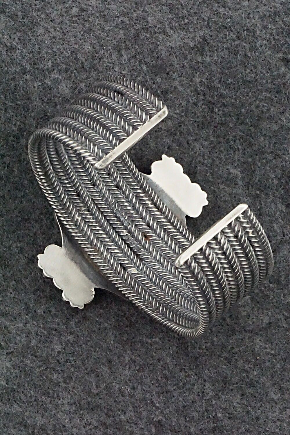 Turquoise & Sterling Silver Bracelet - Derrick Gordon