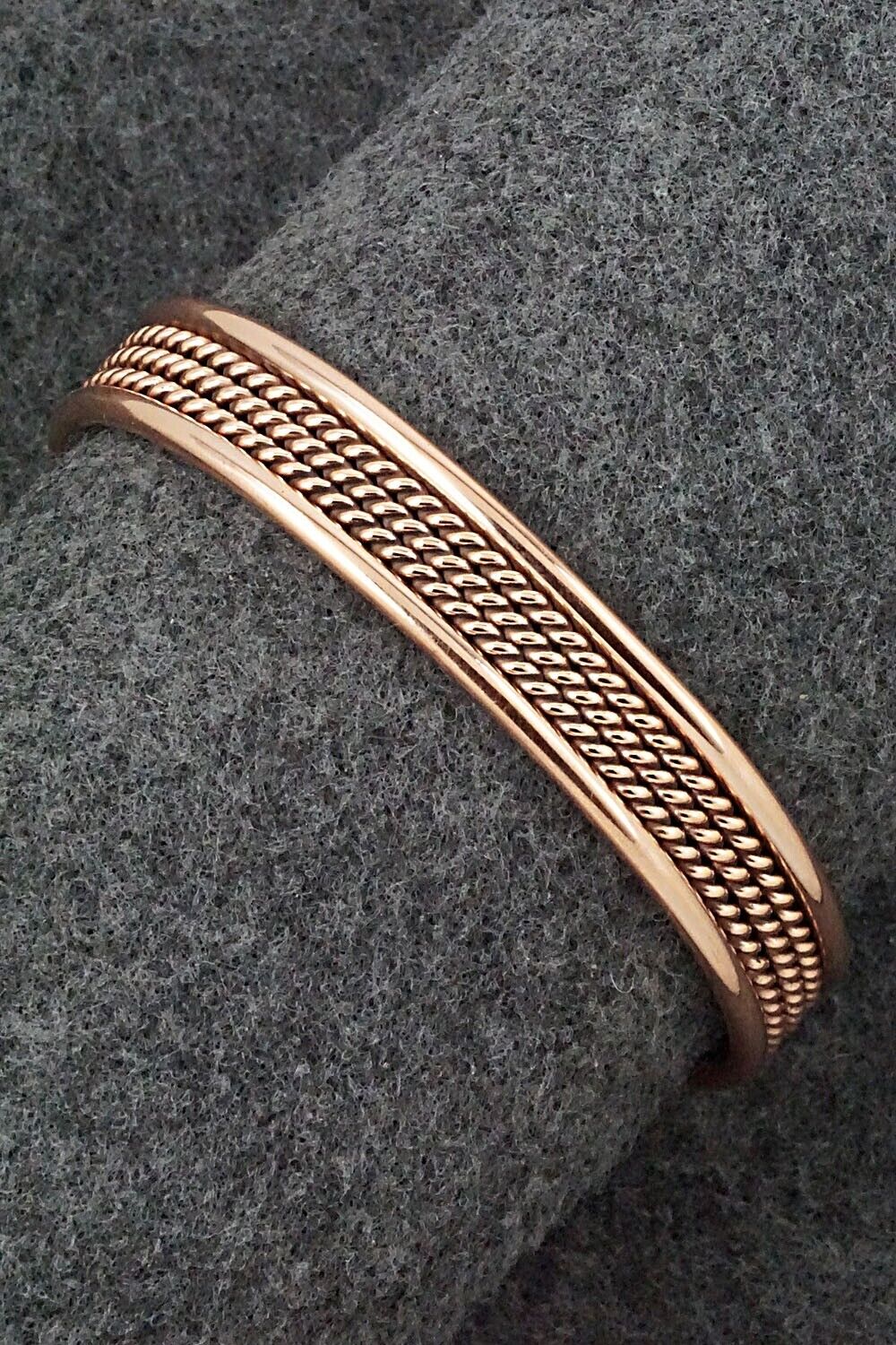 Copper Bracelet - Elaine Tahe