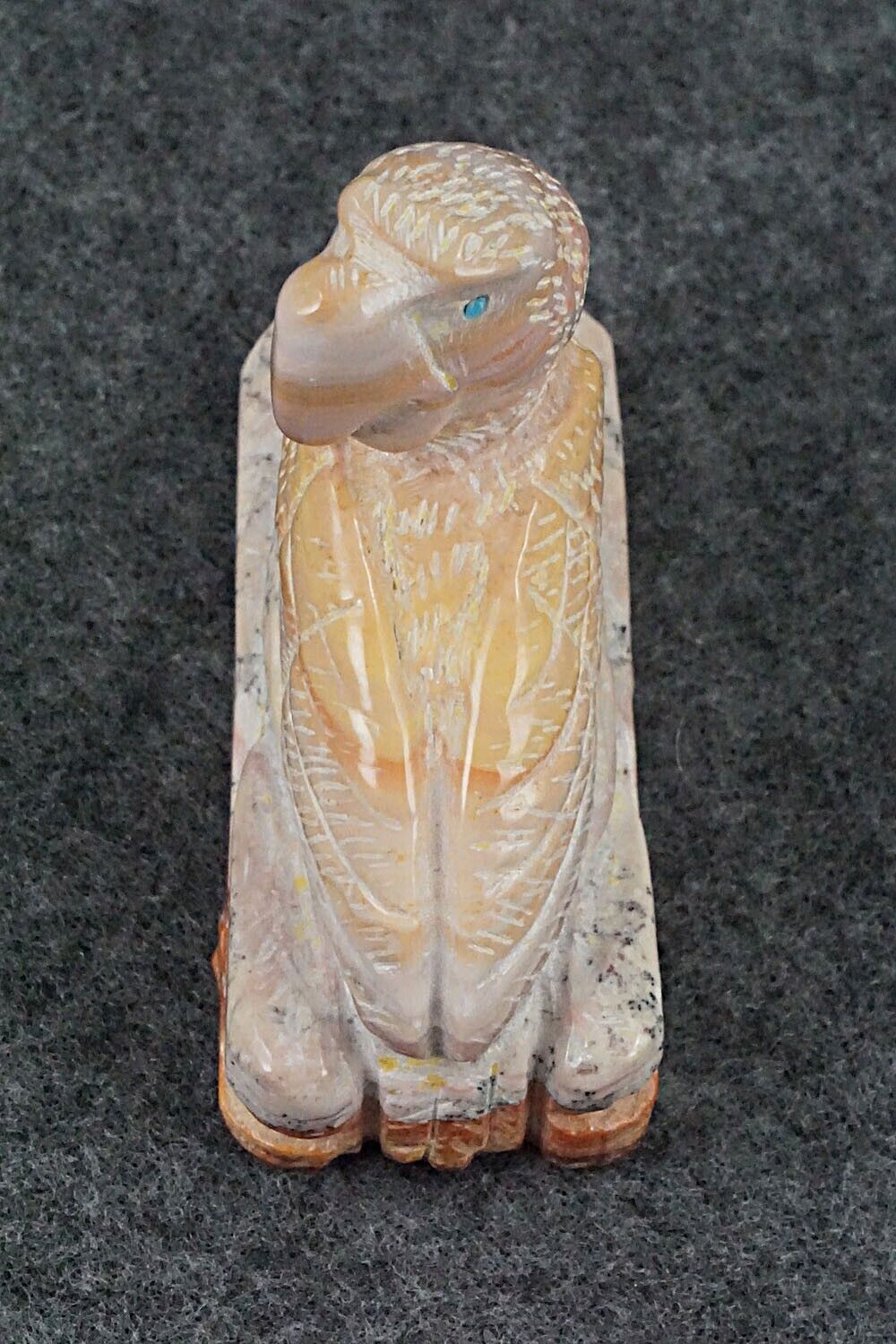 Parrot Zuni Fetish Carving - Vance Canchini