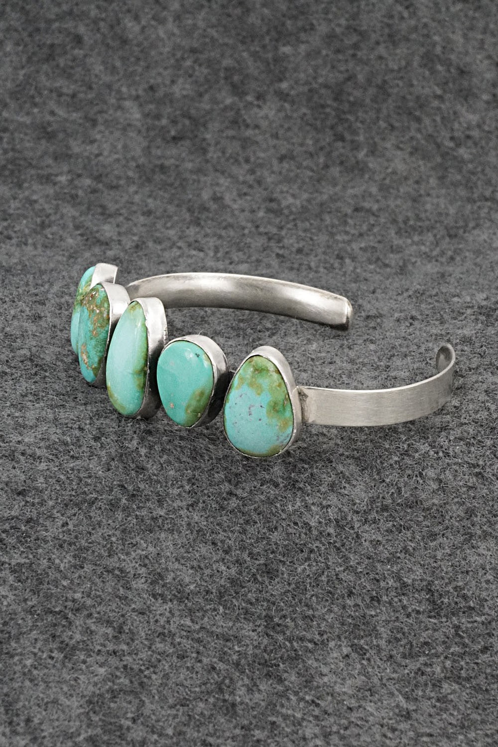 Turquoise & Sterling Silver Bracelet - Verley Betone