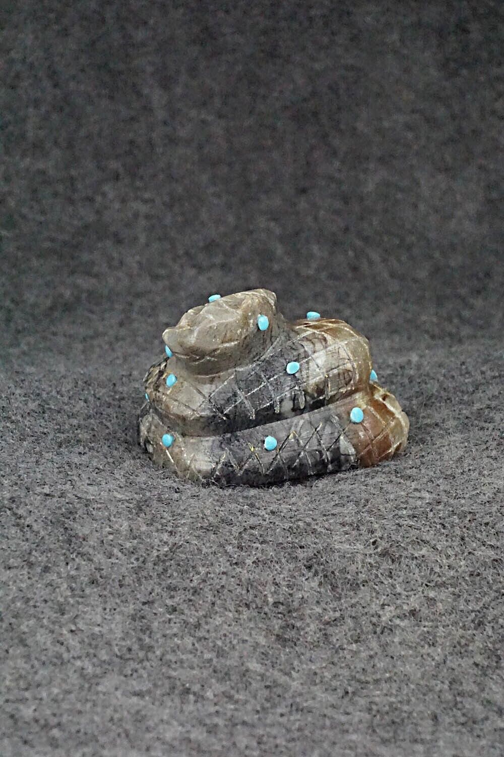 Rattlesnake Zuni Fetish Carving - Danette Laate