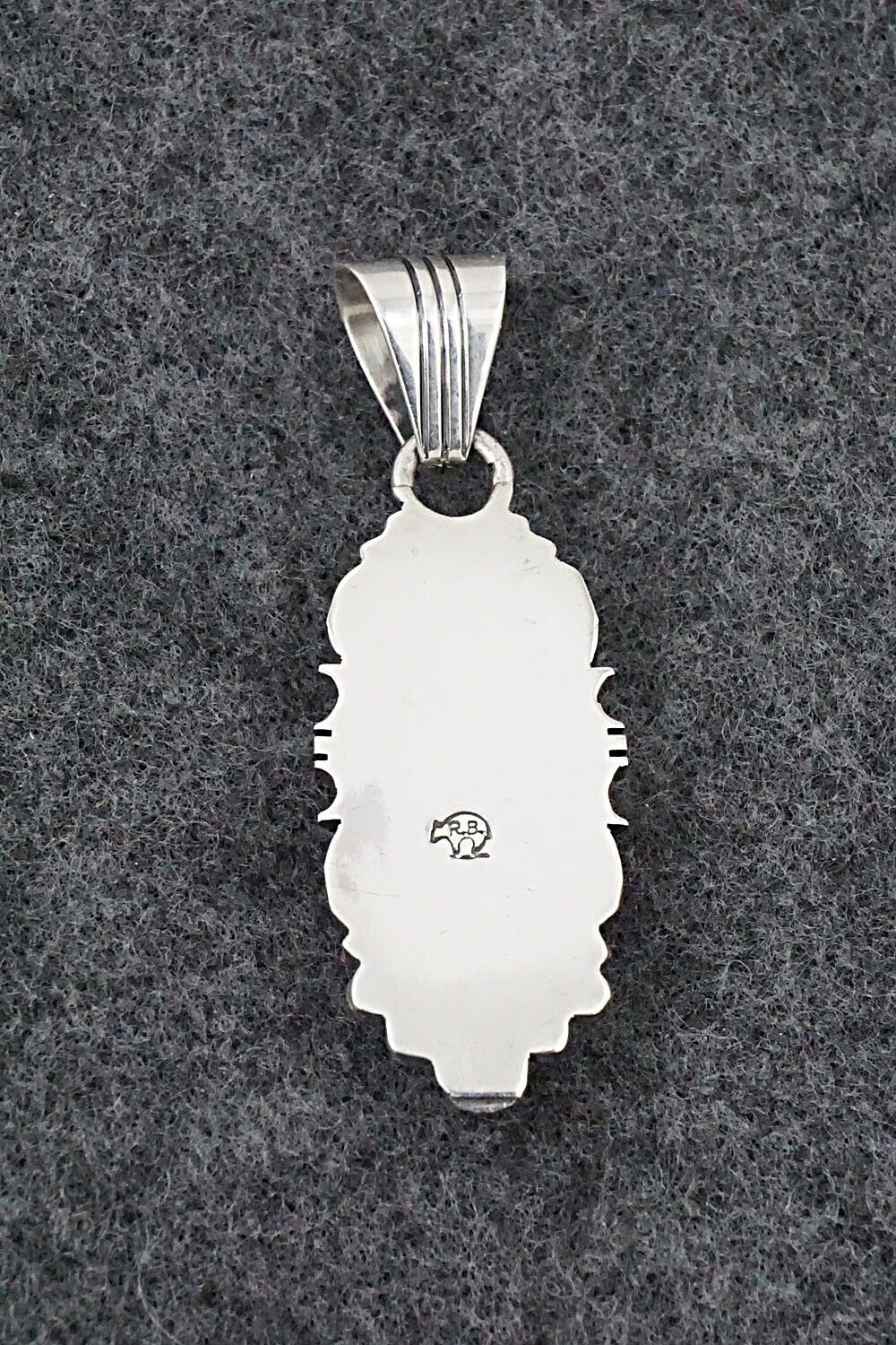 Turquoise & Sterling Silver Pendant - Daniel Benally