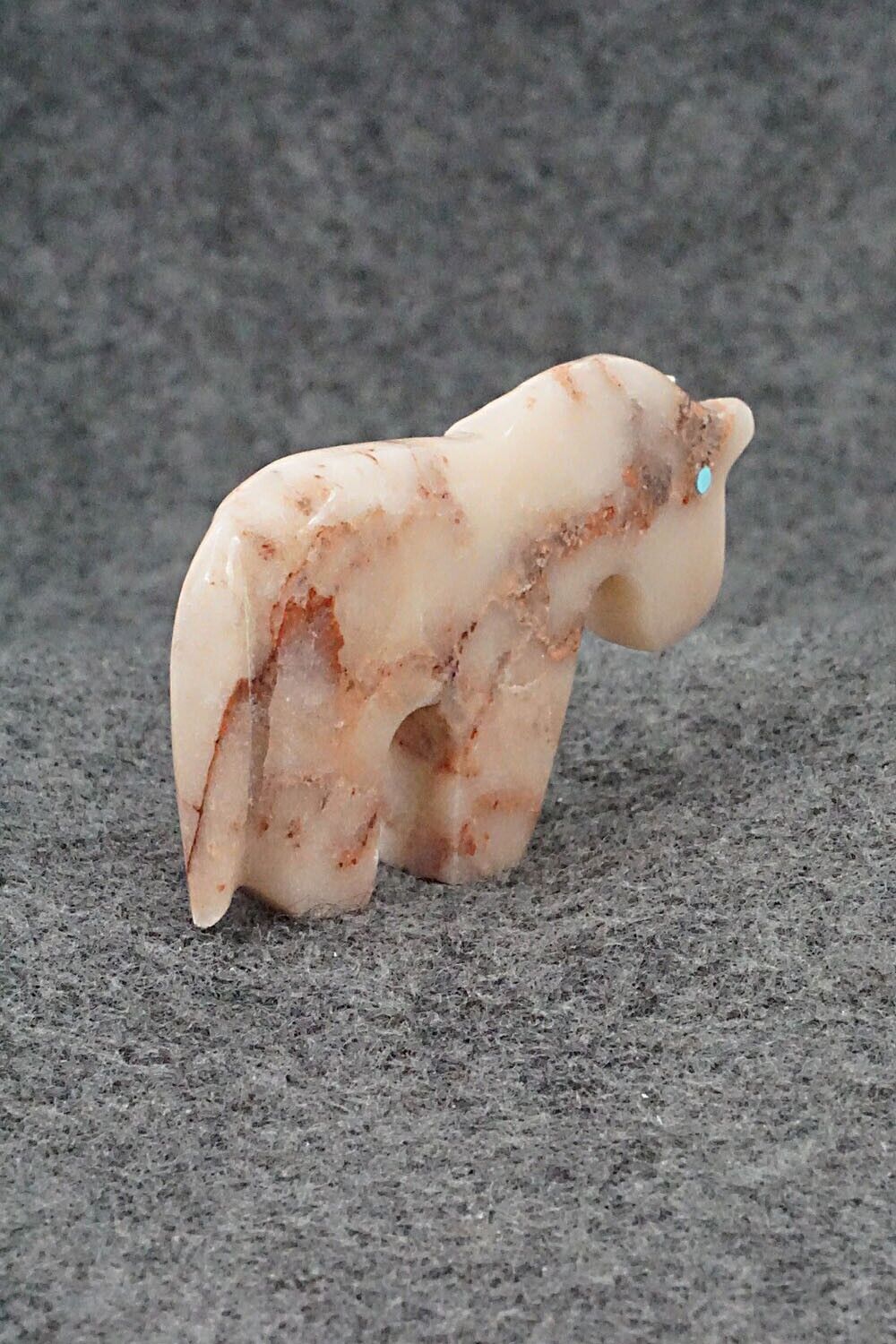 Horse Zuni Fetish Carving - Bernard Laiwakete