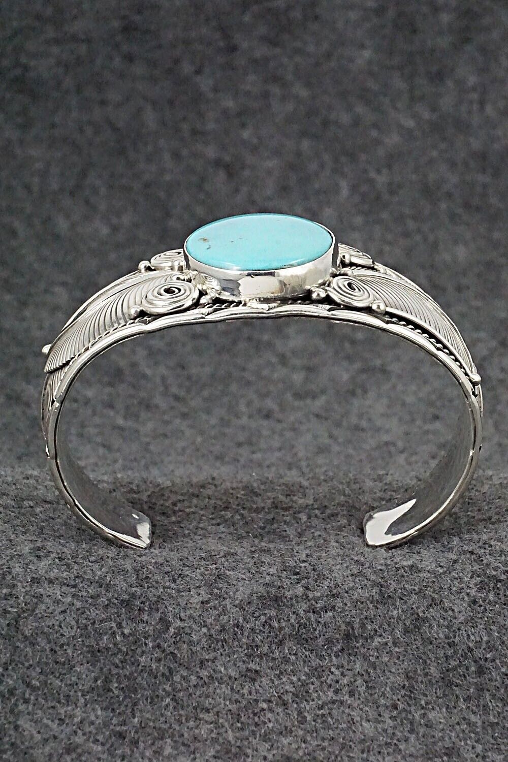 Turquoise & Sterling Silver Bracelet - Darrell Morgan