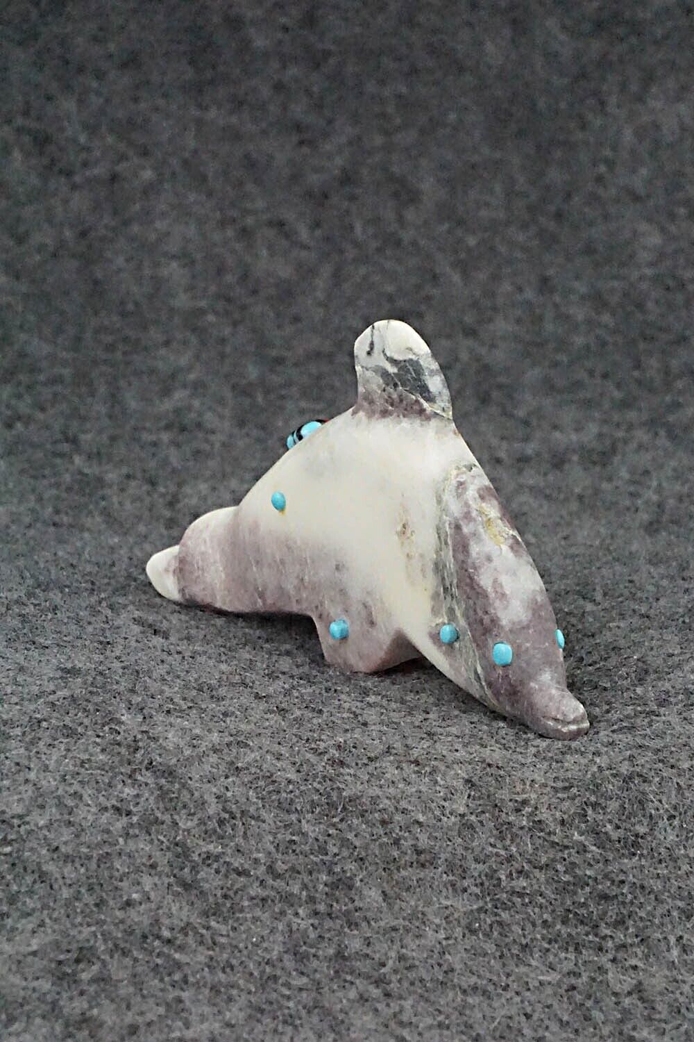 Dolphin Zuni Fetish Carving - Danette Laate
