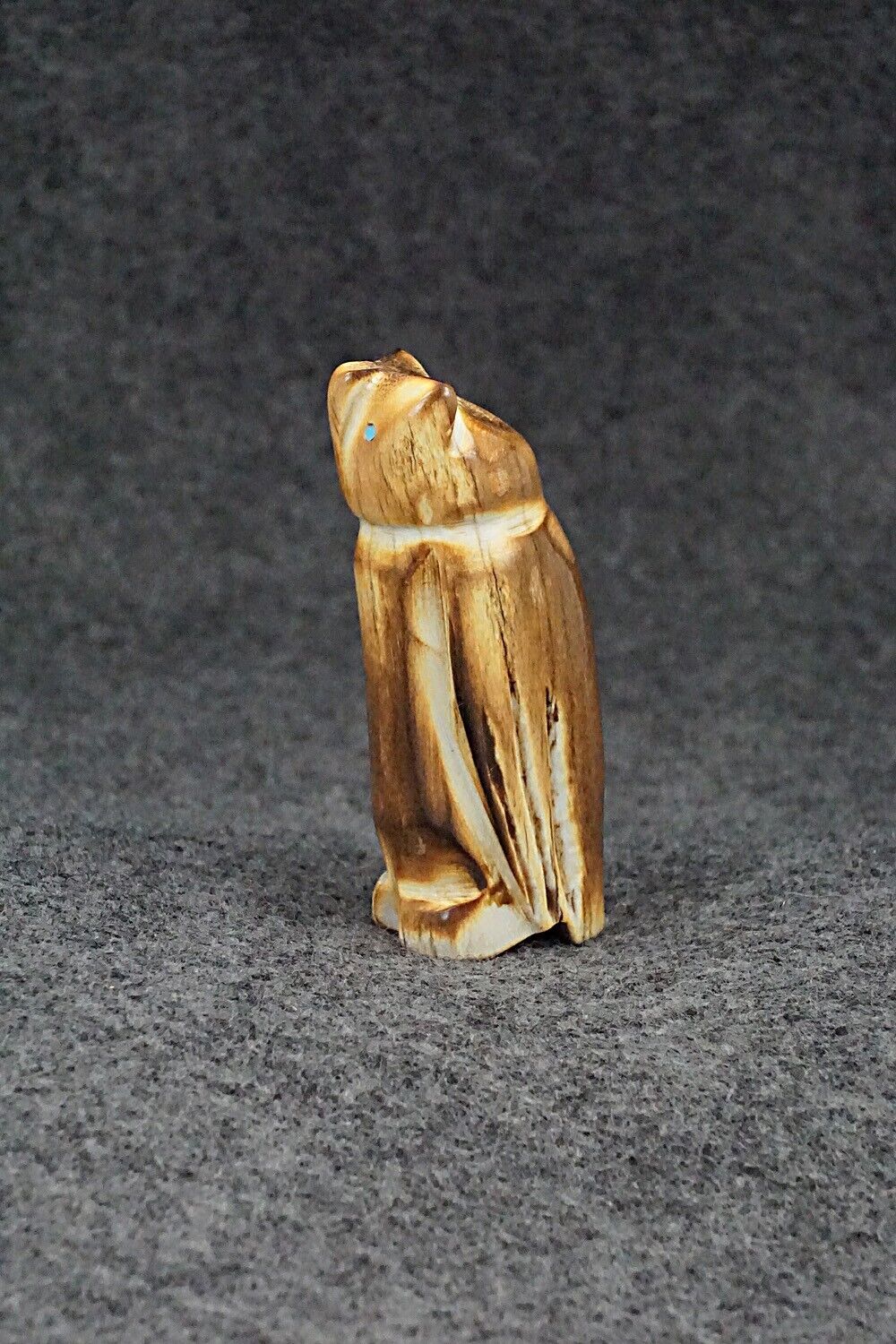 Owl Zuni Fetish Carving - Patrick Wallace