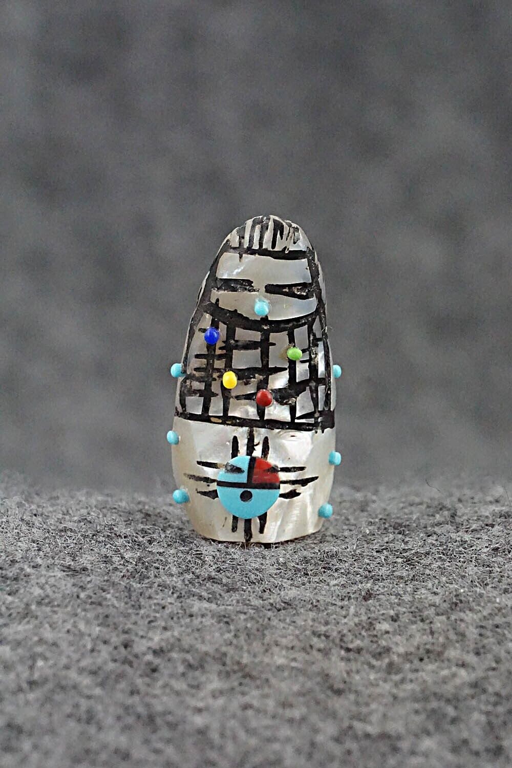 Corn Maiden Zuni Fetish Carving - Jared Amesoli
