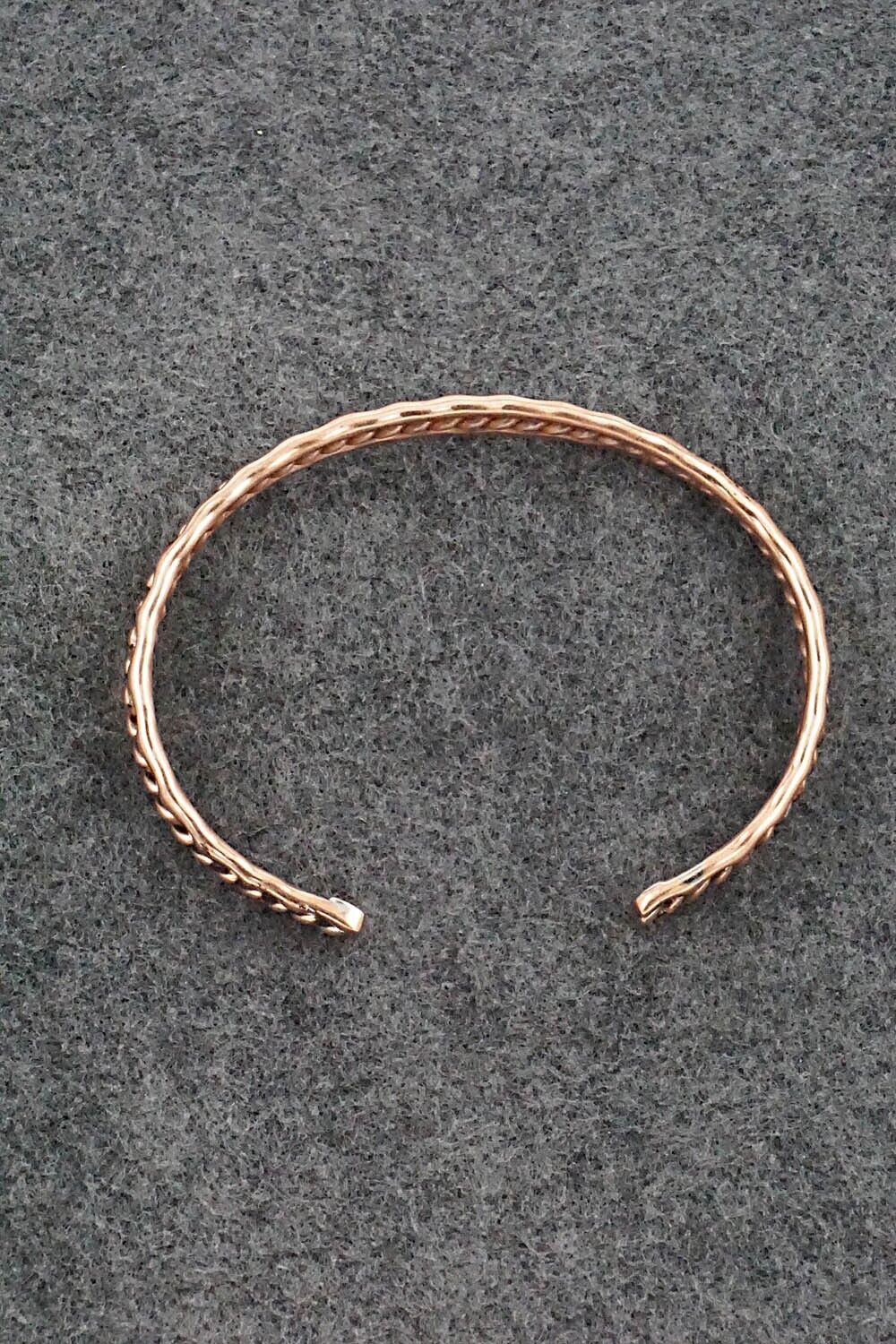 Copper Bracelet - Elaine Tahe