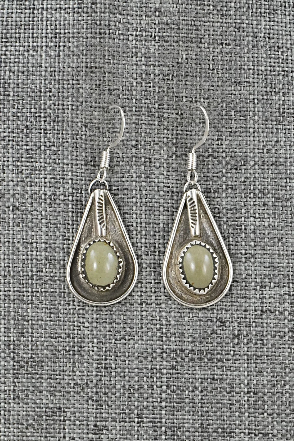 Turquoise & Sterling Silver Earrings - Priscilla Reeder