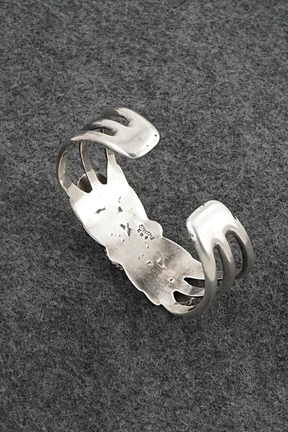 Turquoise & Sterling Silver Bracelet - Eugene Gruber