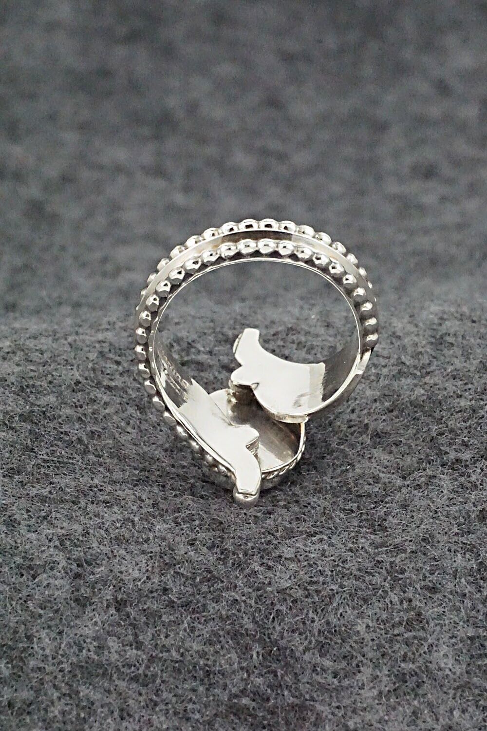 Opalite & Sterling Silver Ring - Thomas Yazzie - Size 8