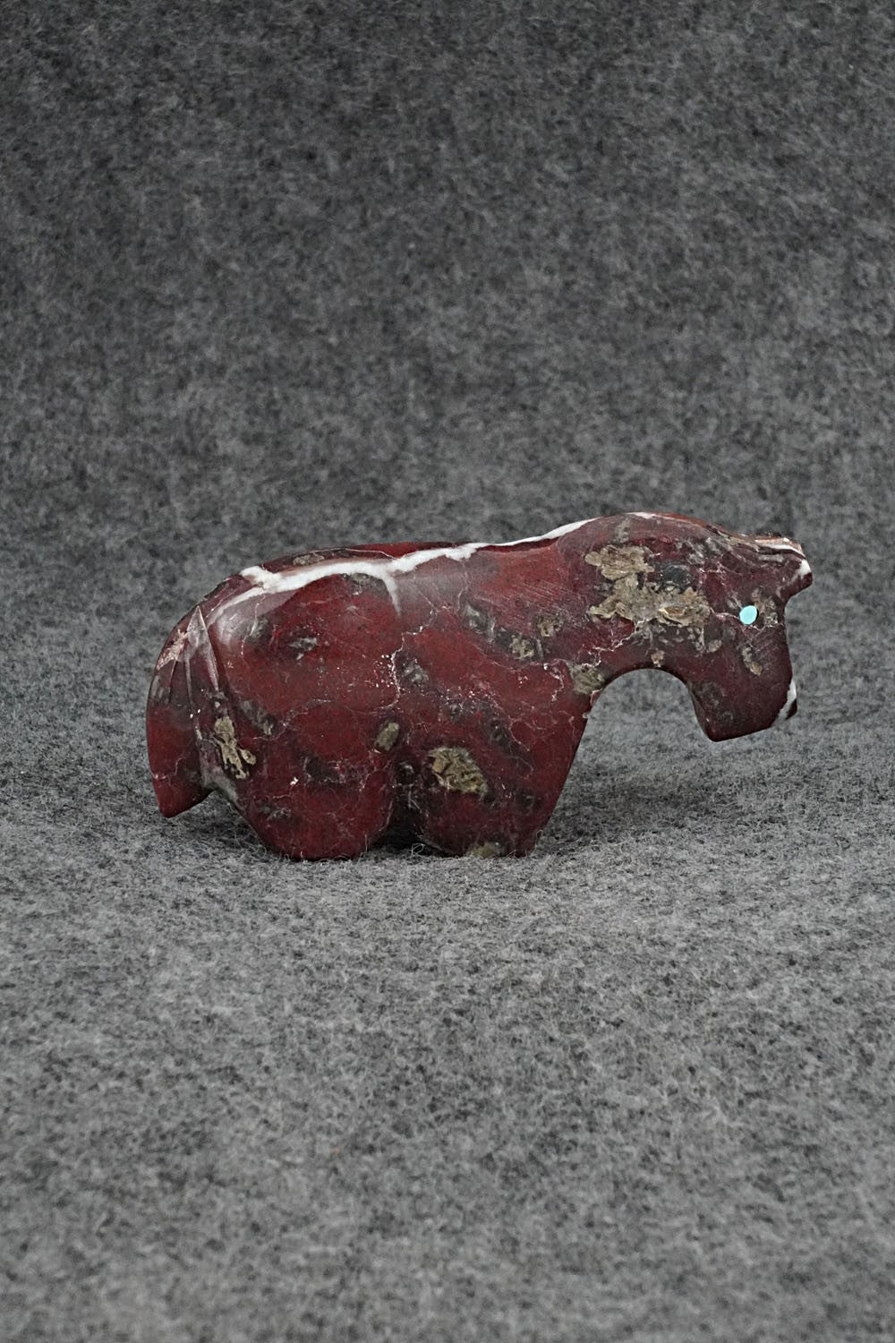 Horse Zuni Fetish Carving - Bernard Laiwakete