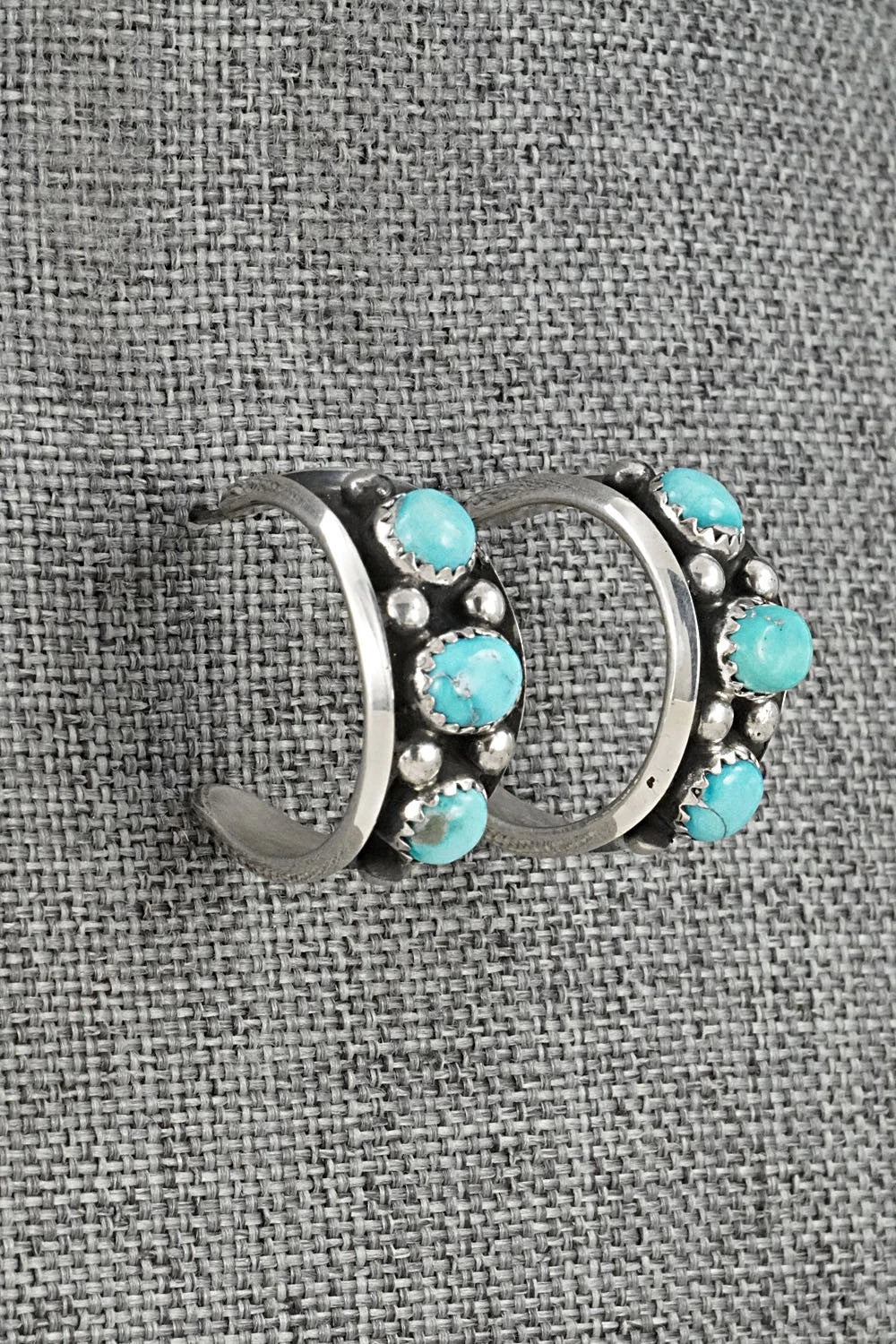 Turquoise & Sterling Silver Earrings - Paul Largo