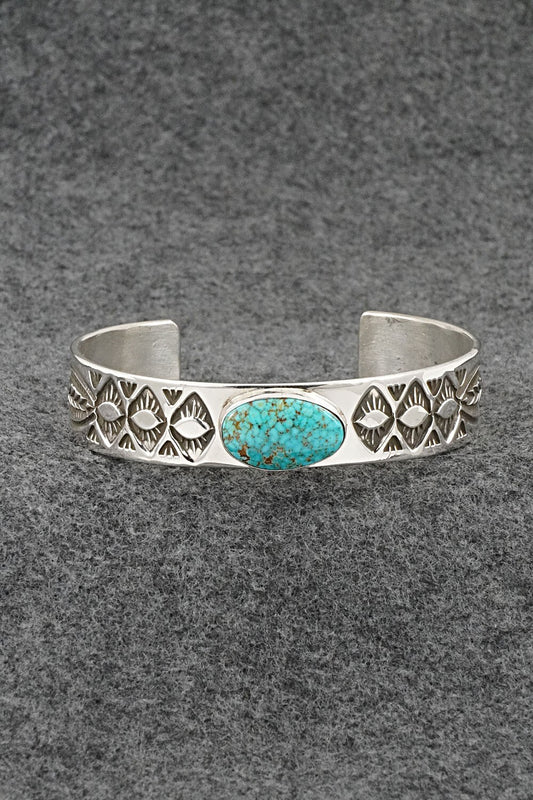 Turquoise & Sterling Silver Bracelet - Arnold Blackgoat
