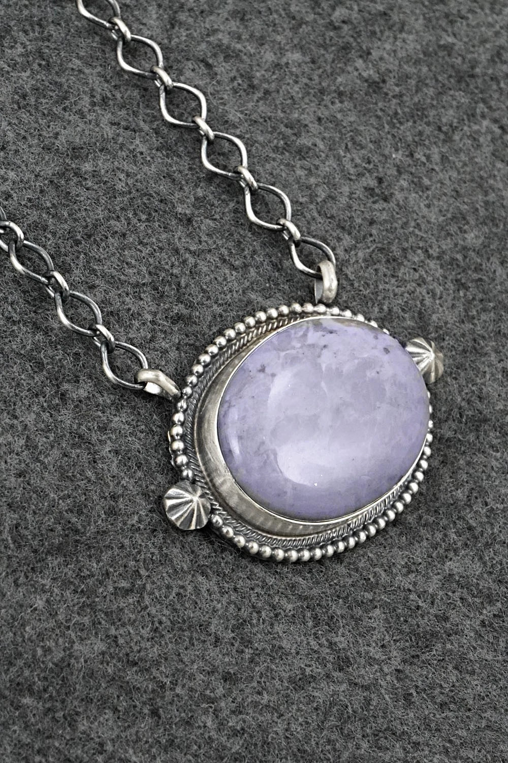 Morado & Sterling Silver Necklace - Darrin Livingston