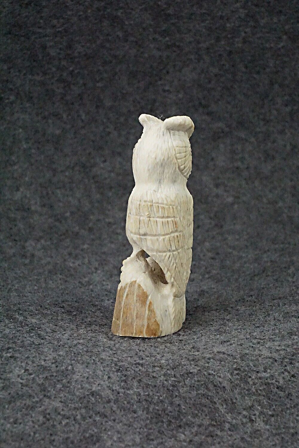 Owl Zuni Fetish Carving - Chris Peina