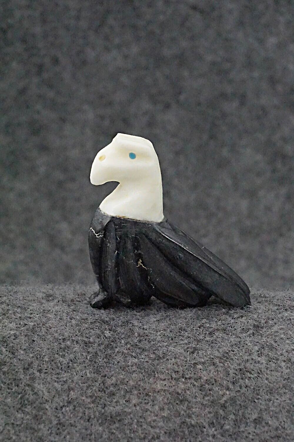 Eagle Zuni Fetish Carving - Kelly Lementino