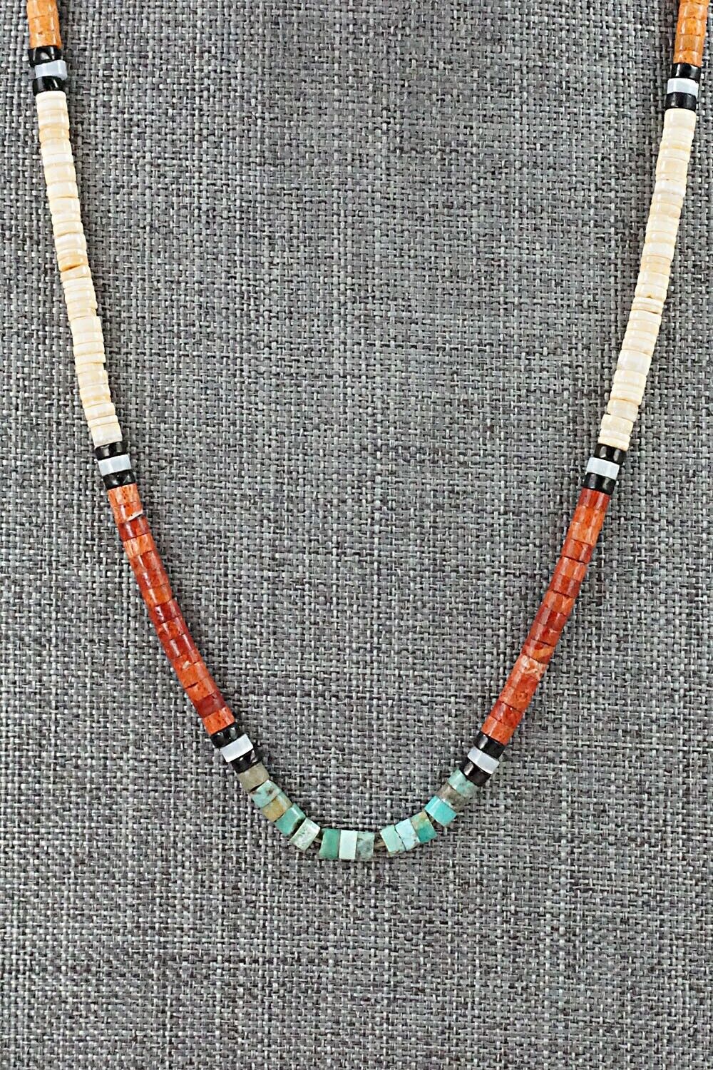Multi-Stone Beaded Necklace - Joe Garcia