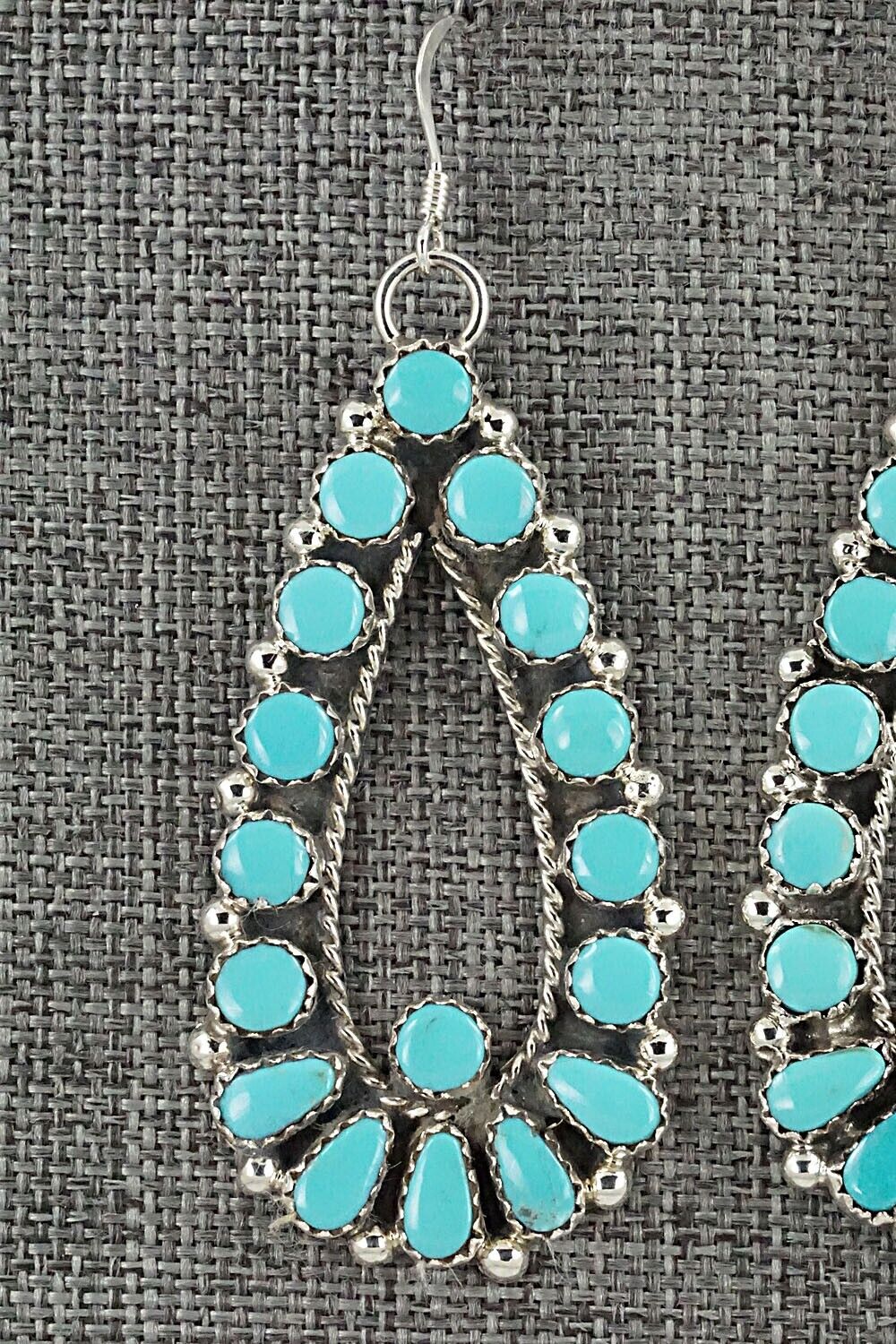 Turquoise & Sterling Silver Earrings - Alicia Wilson