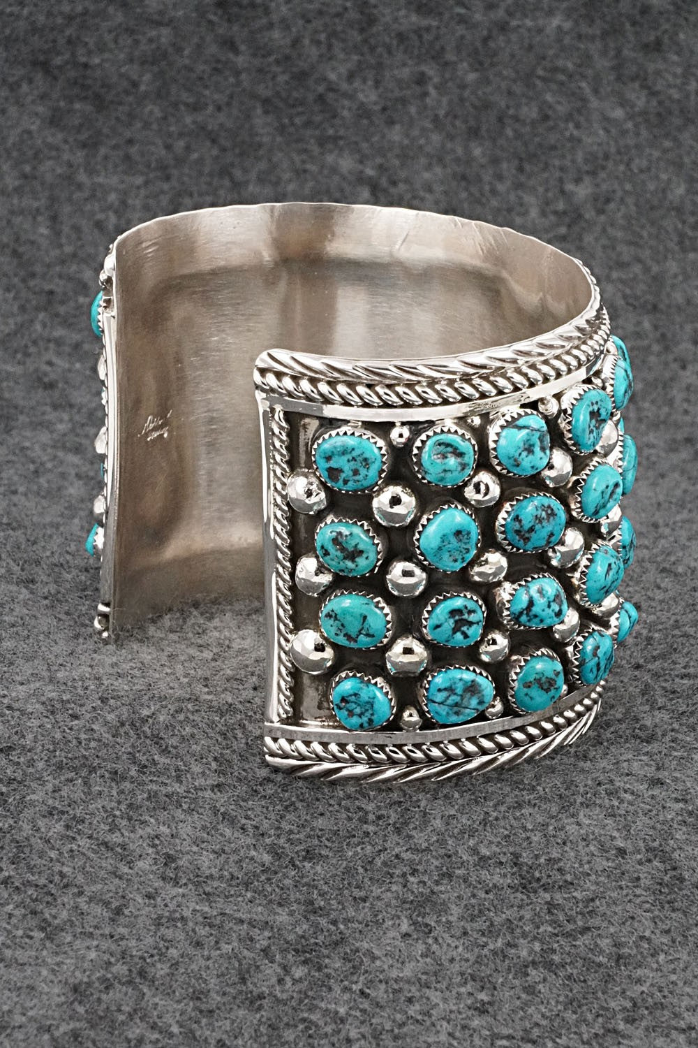 Turquoise & Sterling Silver Bracelet - Darlene Begay
