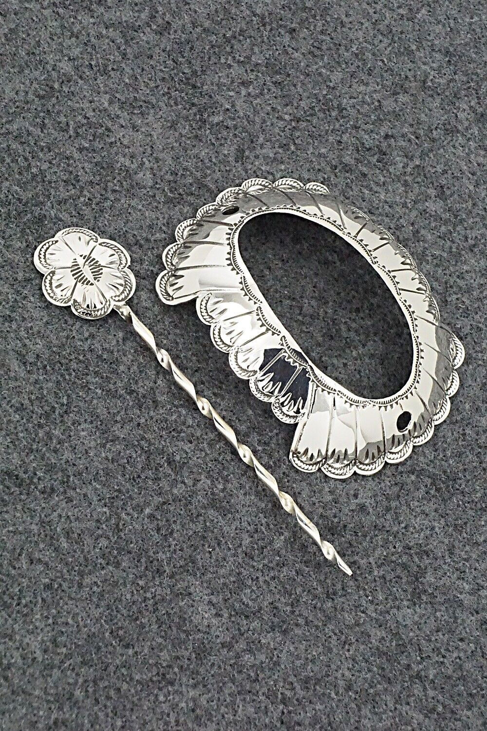 Sterling Silver Hair Pin - Jolene Begay